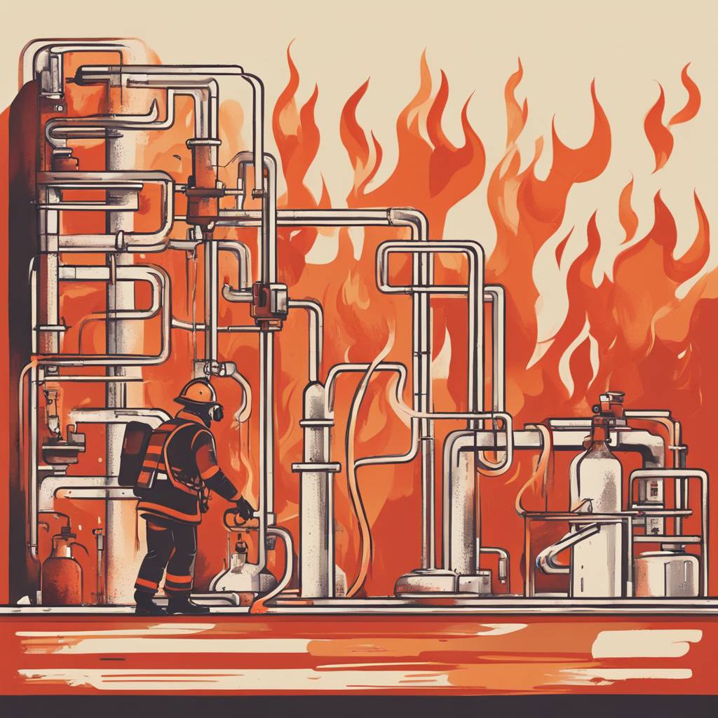 Požar u fabrici hemijskih proizvoda u Račama, interevenisali vatrogasci