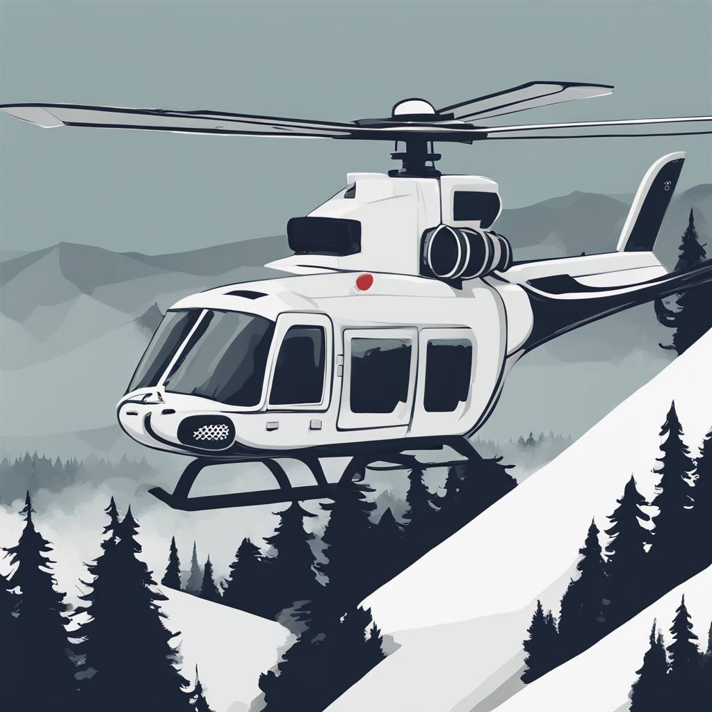 Helikopter MUP-a Republike Srpske stacioniran na Jahorini za hitne intervencije