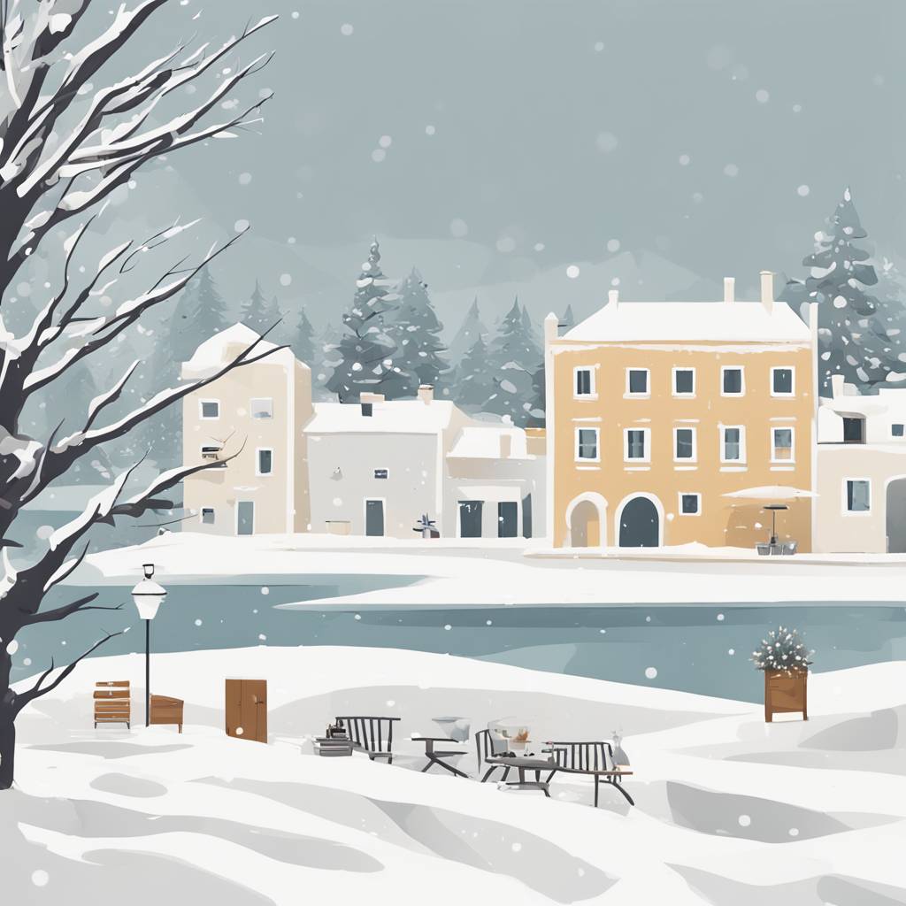 Bijeli Božić u Hrvatskoj: Snijeg u unutrašnjosti, bura na Jadranu