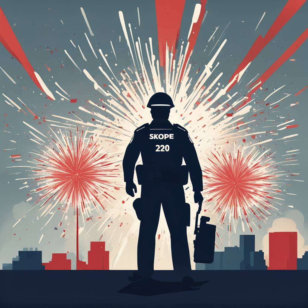 Zaplijenjeno više od 25 tona pirotehnike, uhapšen policajac i još jedna osoba u Skoplju