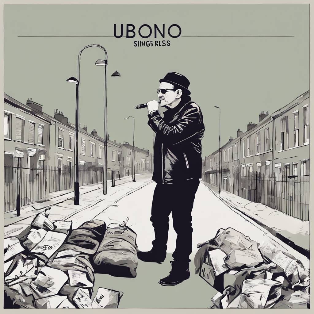 Bono iz U2 presenetil Dublin: Na božični večer pel za brezdomce