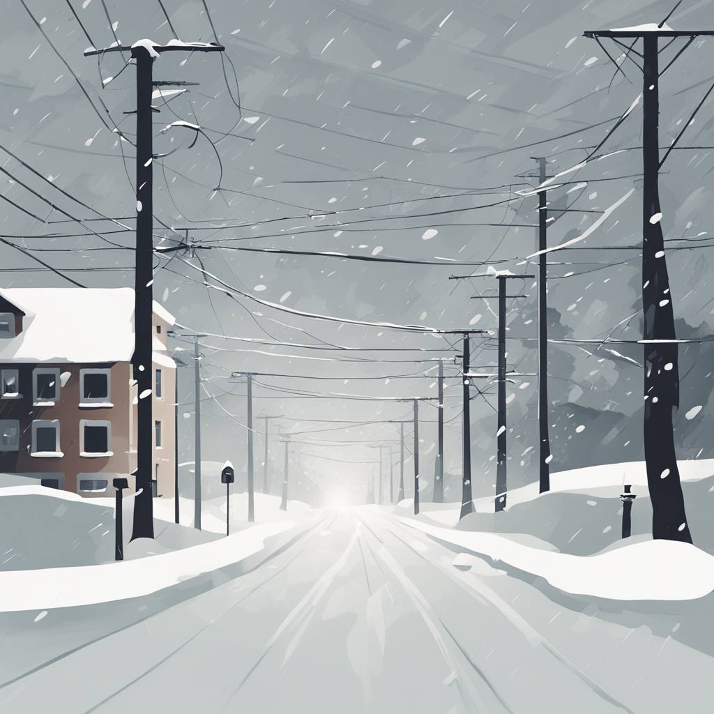 Snijeg uzrokovao prekide u napajanju električnom energijom na području Maribora