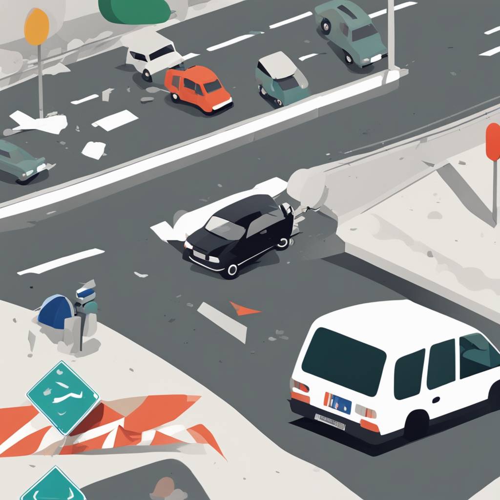 Udes na putu Podgorica - Cetinje, saobraćaj u prekidu