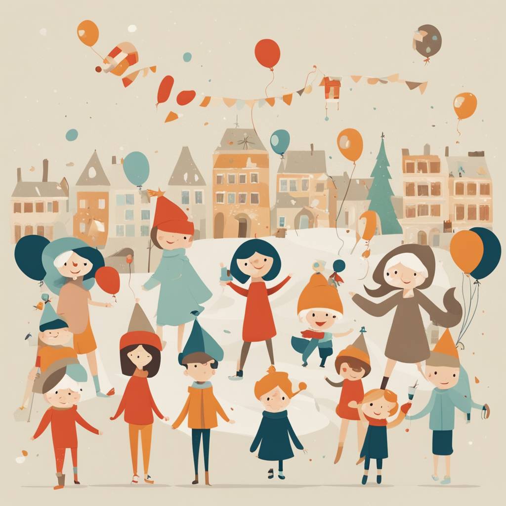 Детска прослава на Нова година во Птуј и оваа година