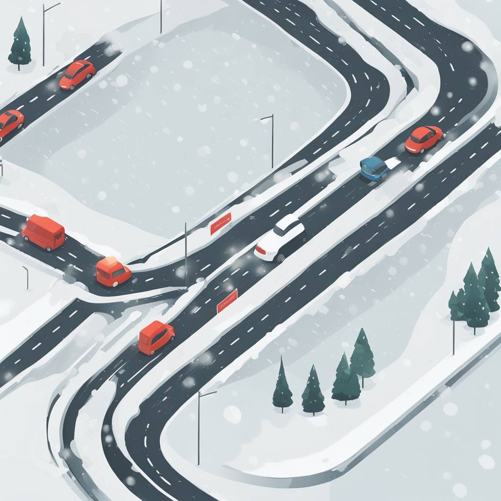 Појачан опрез за возаче у три града због снега, одрона и поледице