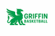 Logotipo de griffin basketball