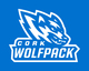 Cork wolfpack logo 03 alternative mono light sky blue bg