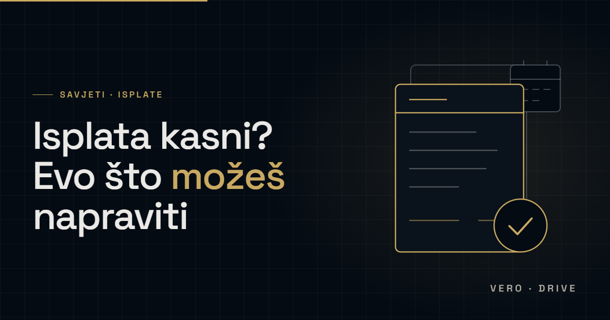 Firma ti kasni s isplatom? Zašto se to događa i što točno napraviti