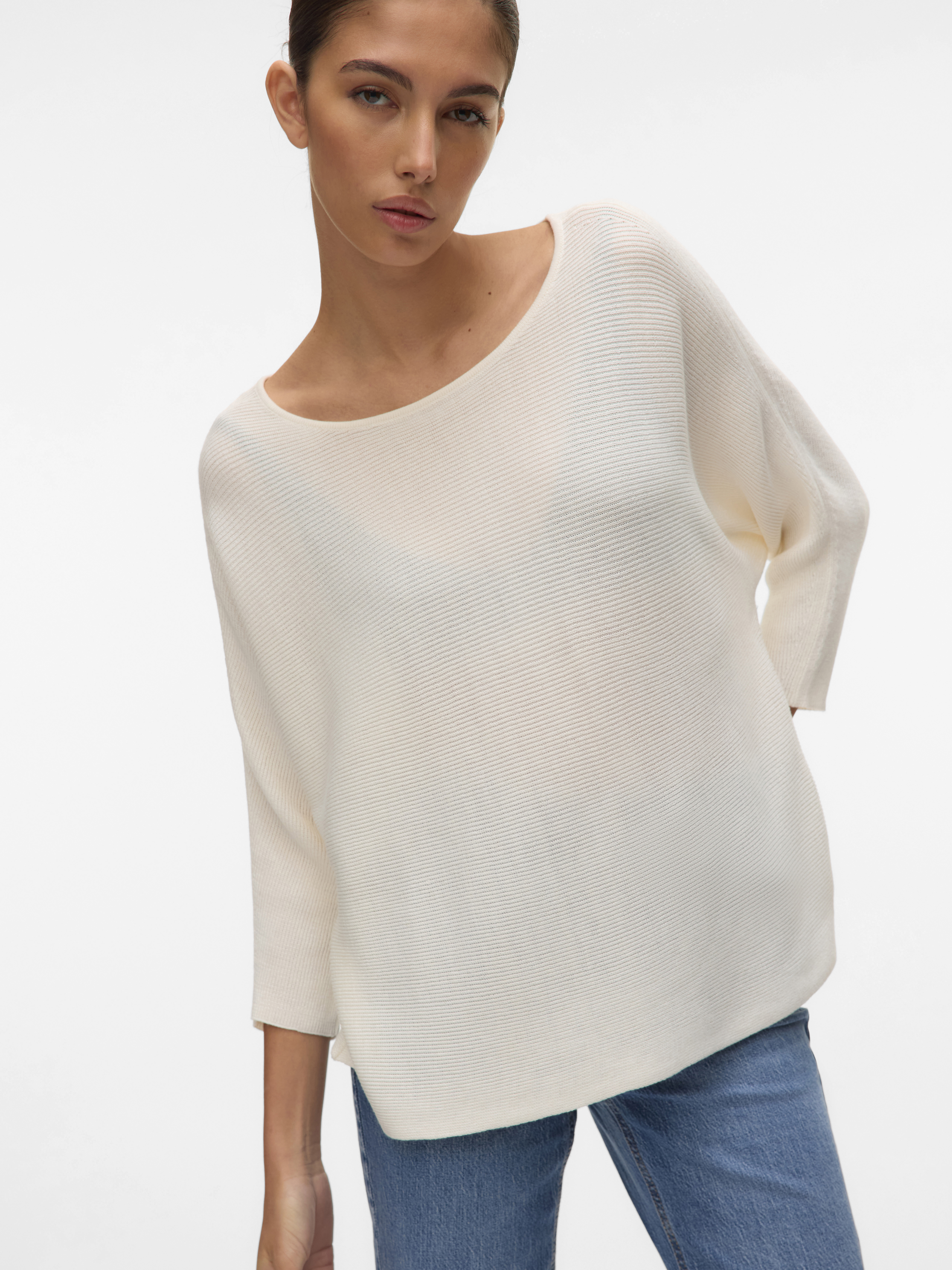 VMNORA 3/4 BOATNECK BLOUSE NOO