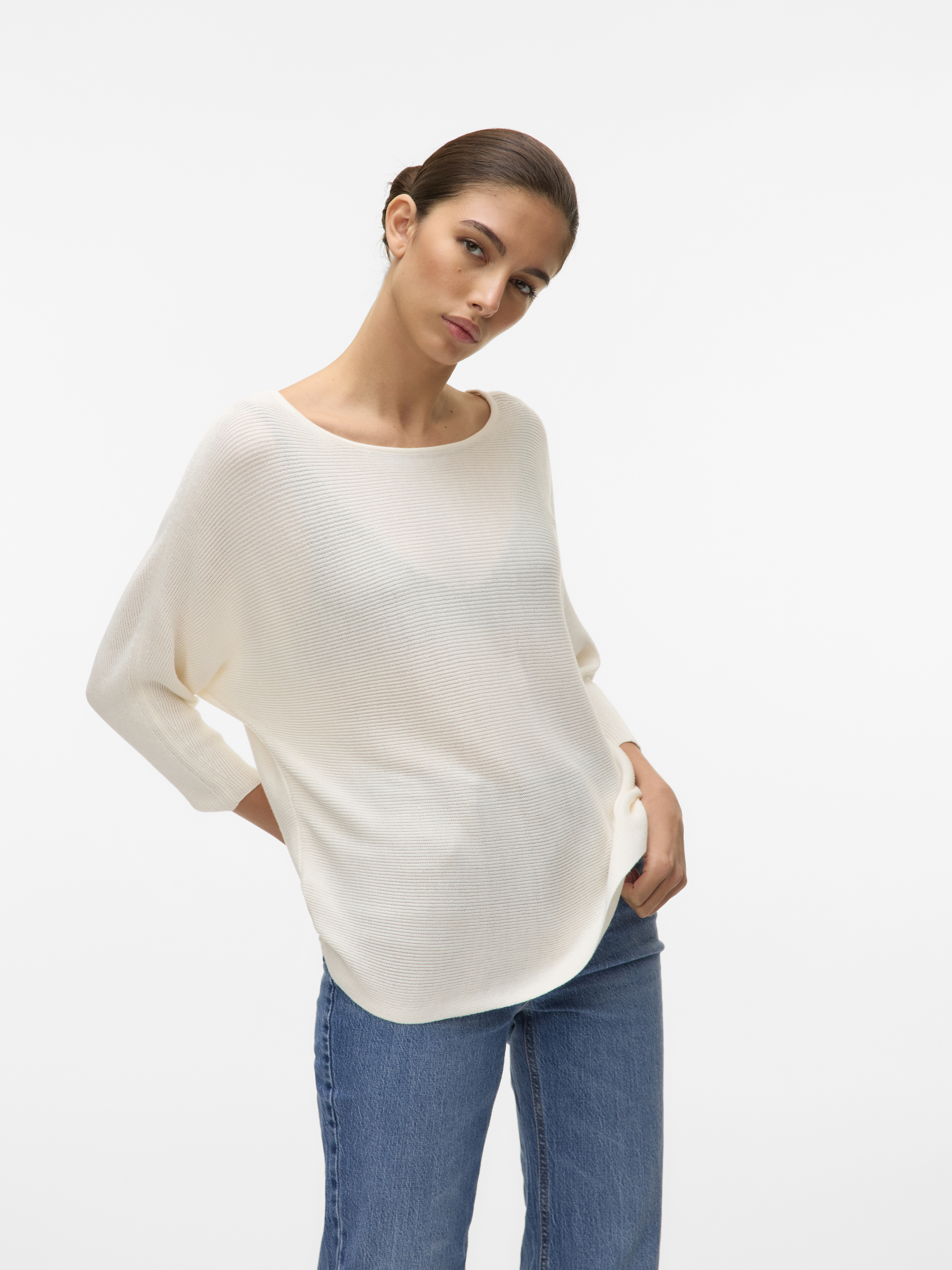 VMNORA 3/4 BOATNECK BLOUSE NOO