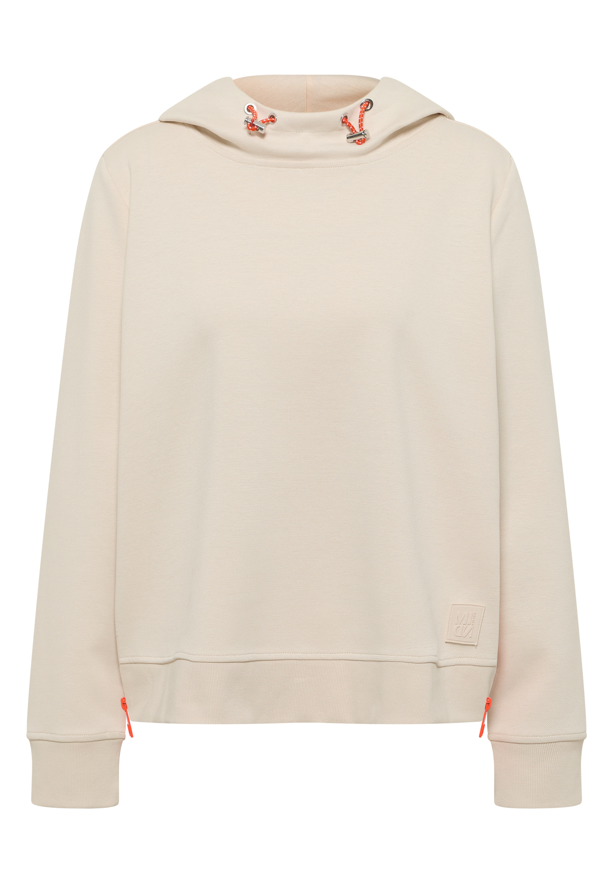 HOODY WITH ZIP DETAILS