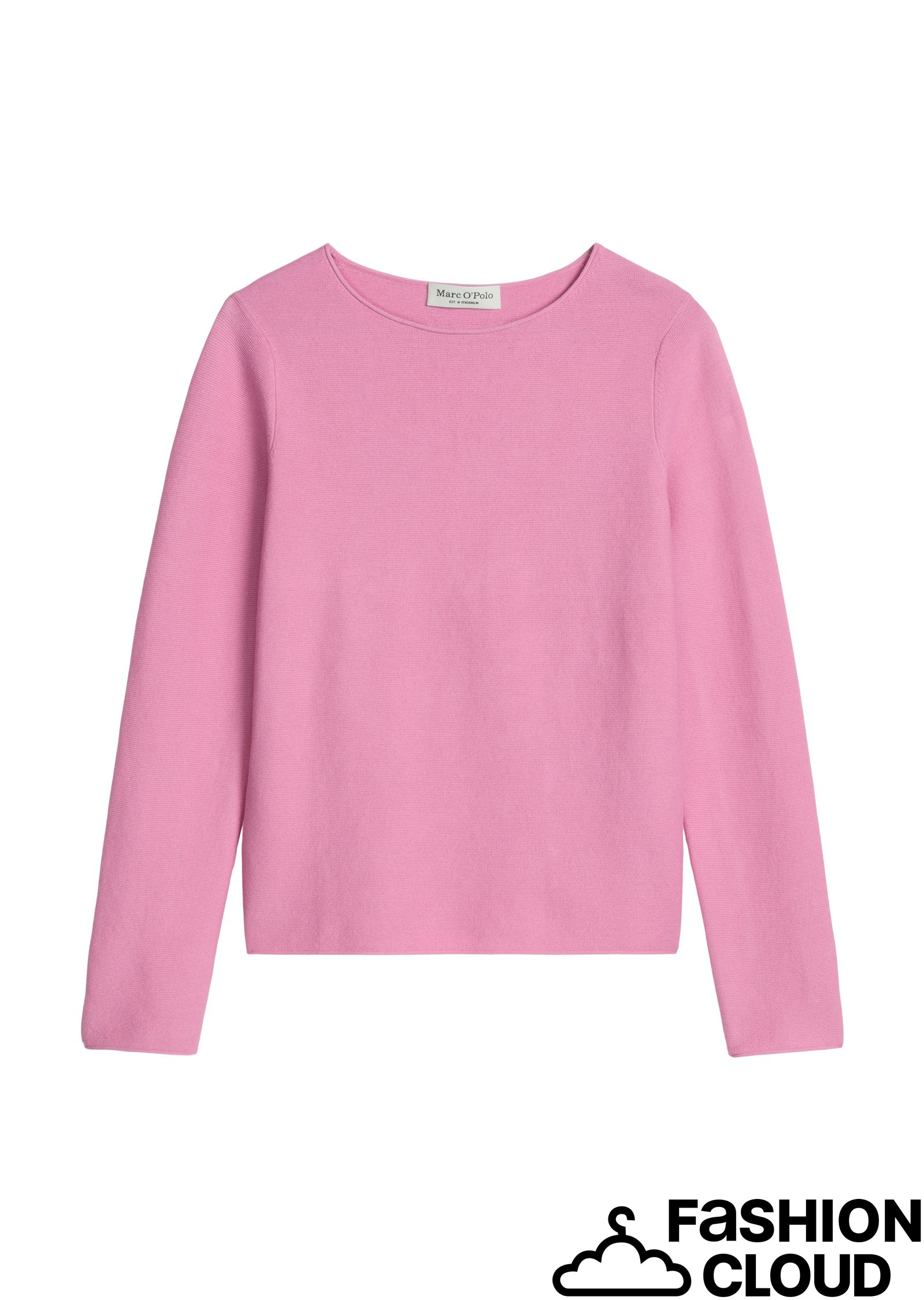 Pullover, longsleeve, boat nec
