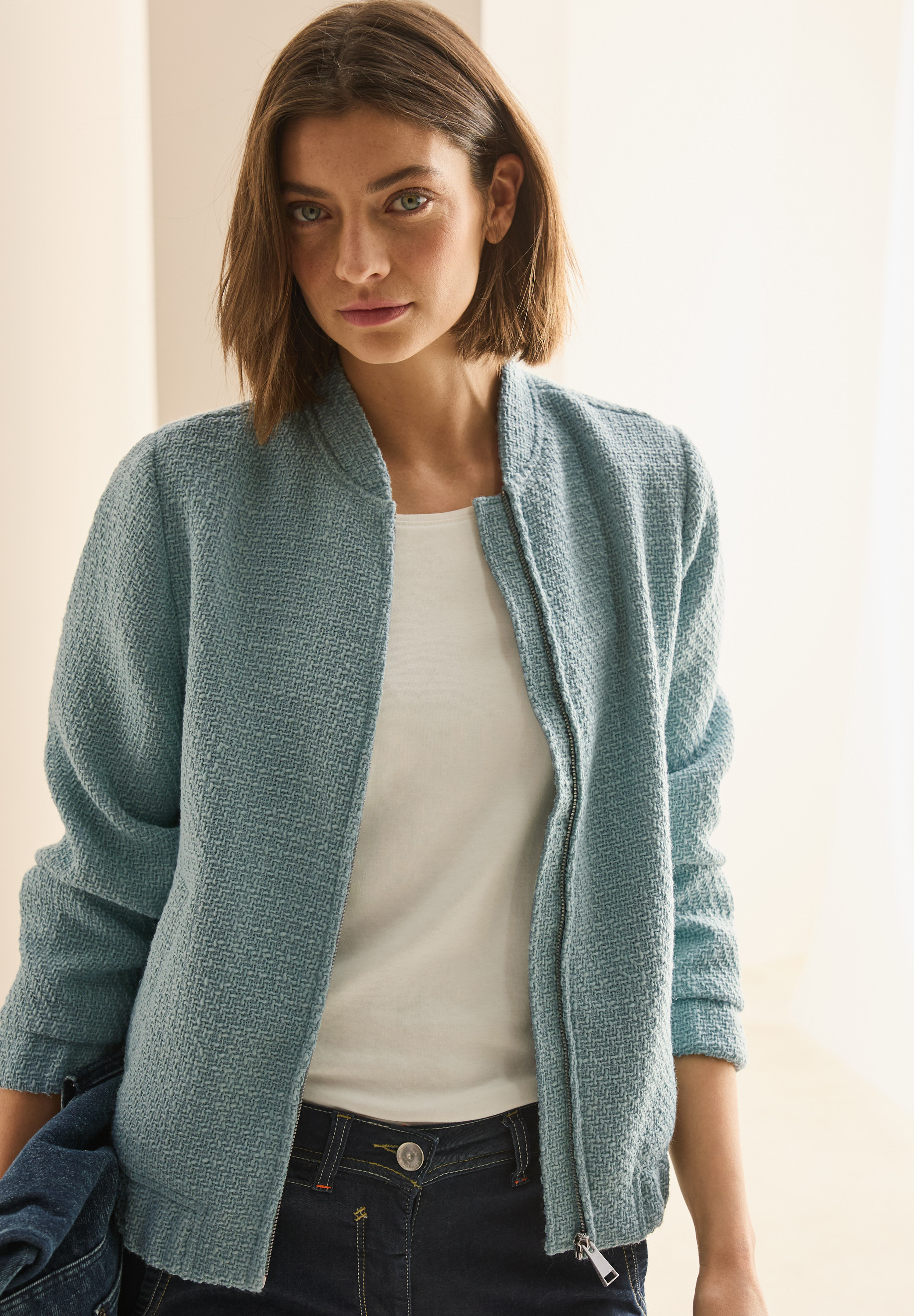 BouclÃ© Blouson