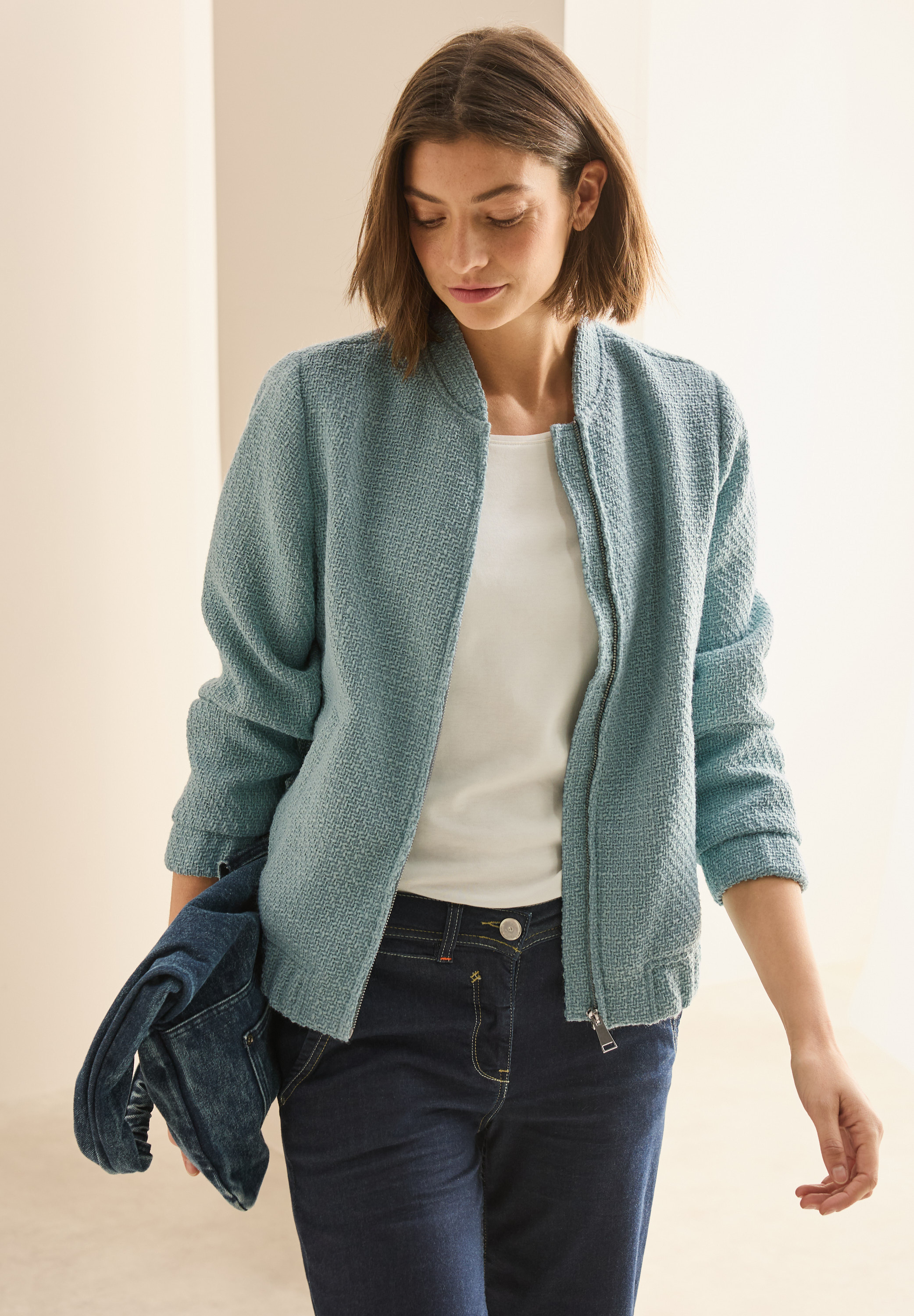 BouclÃ© Blouson