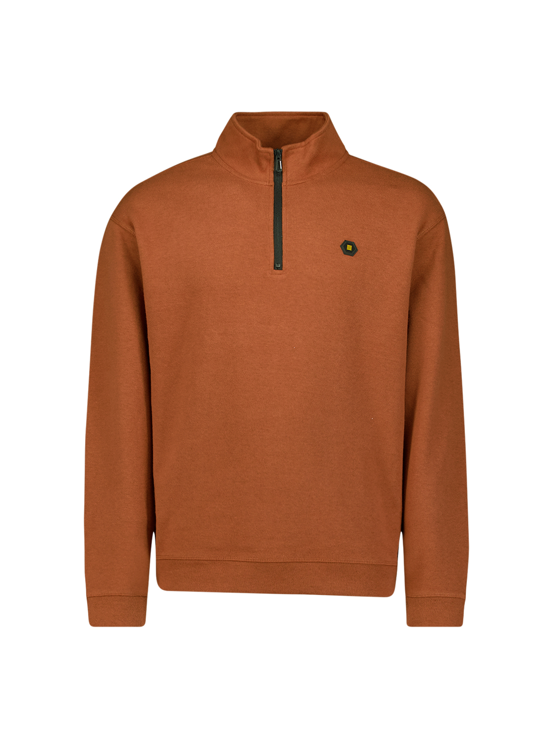 Sweater Half Zip Soft Rib Rela