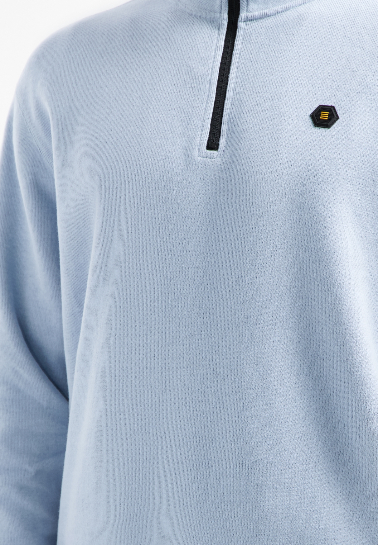 Sweater Half Zip Soft Rib Rela