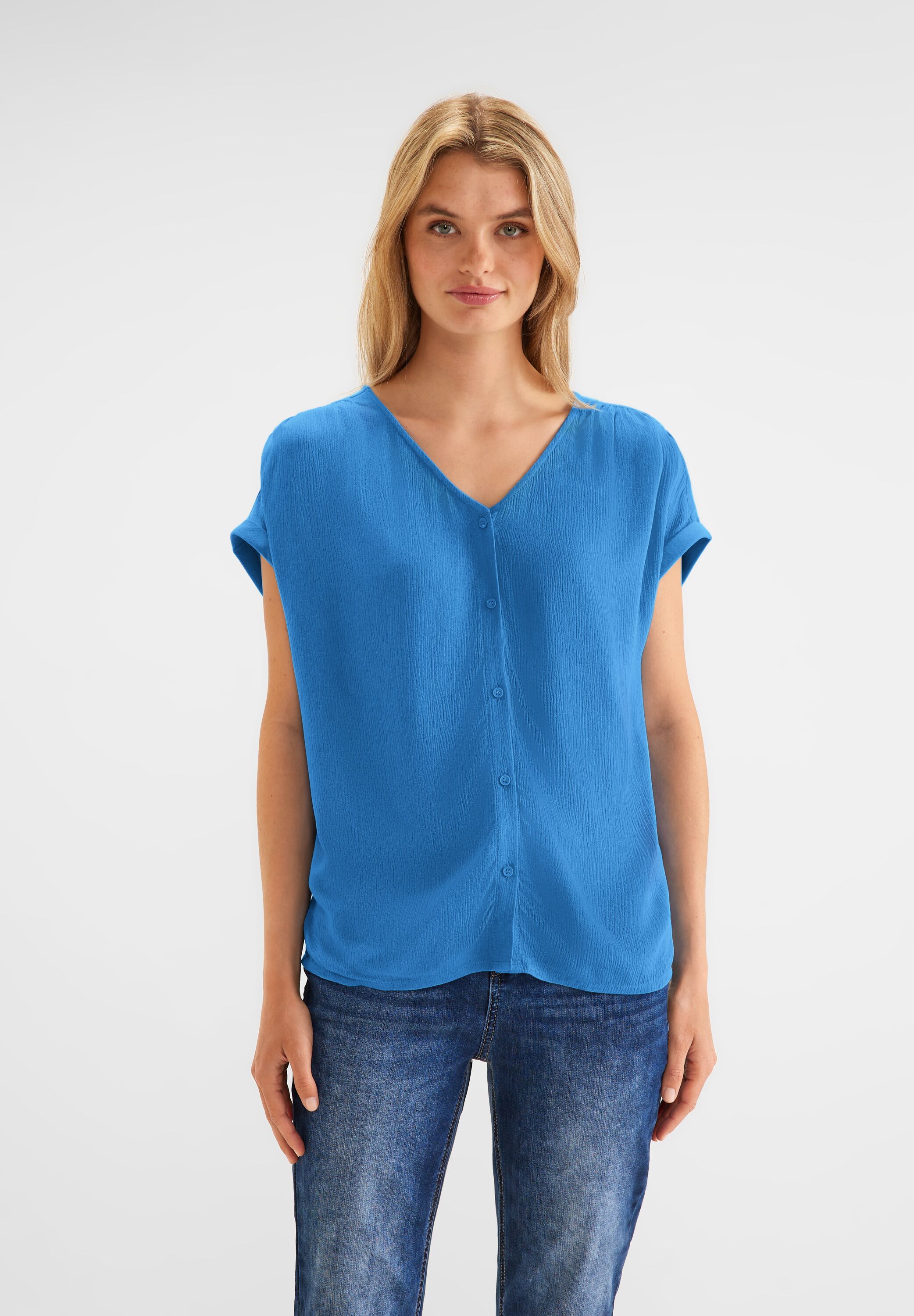 LTD QR mat-mix shirt w.button