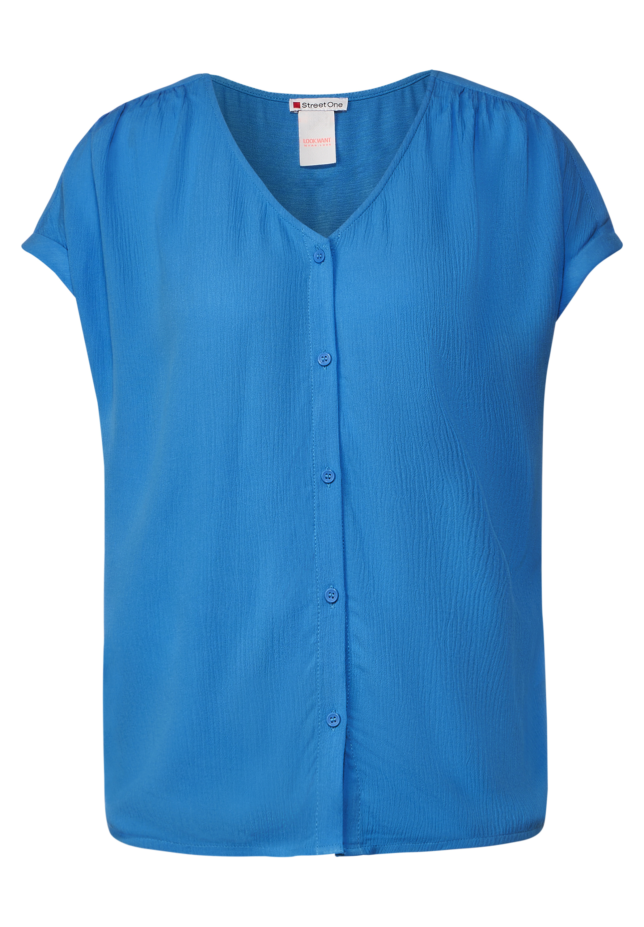 LTD QR mat-mix shirt w.button