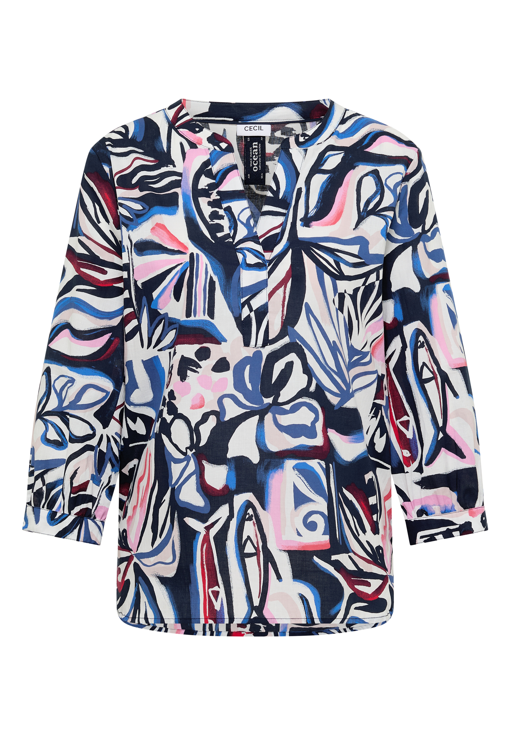 Cotton AOP Blouse