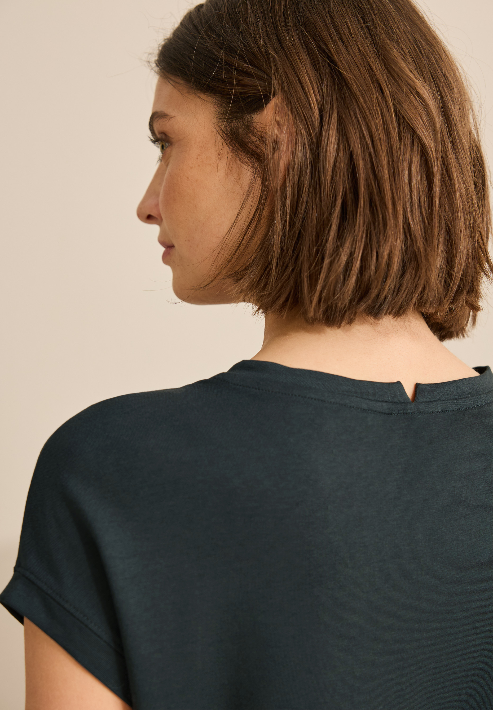 T-Shirt With Square FP