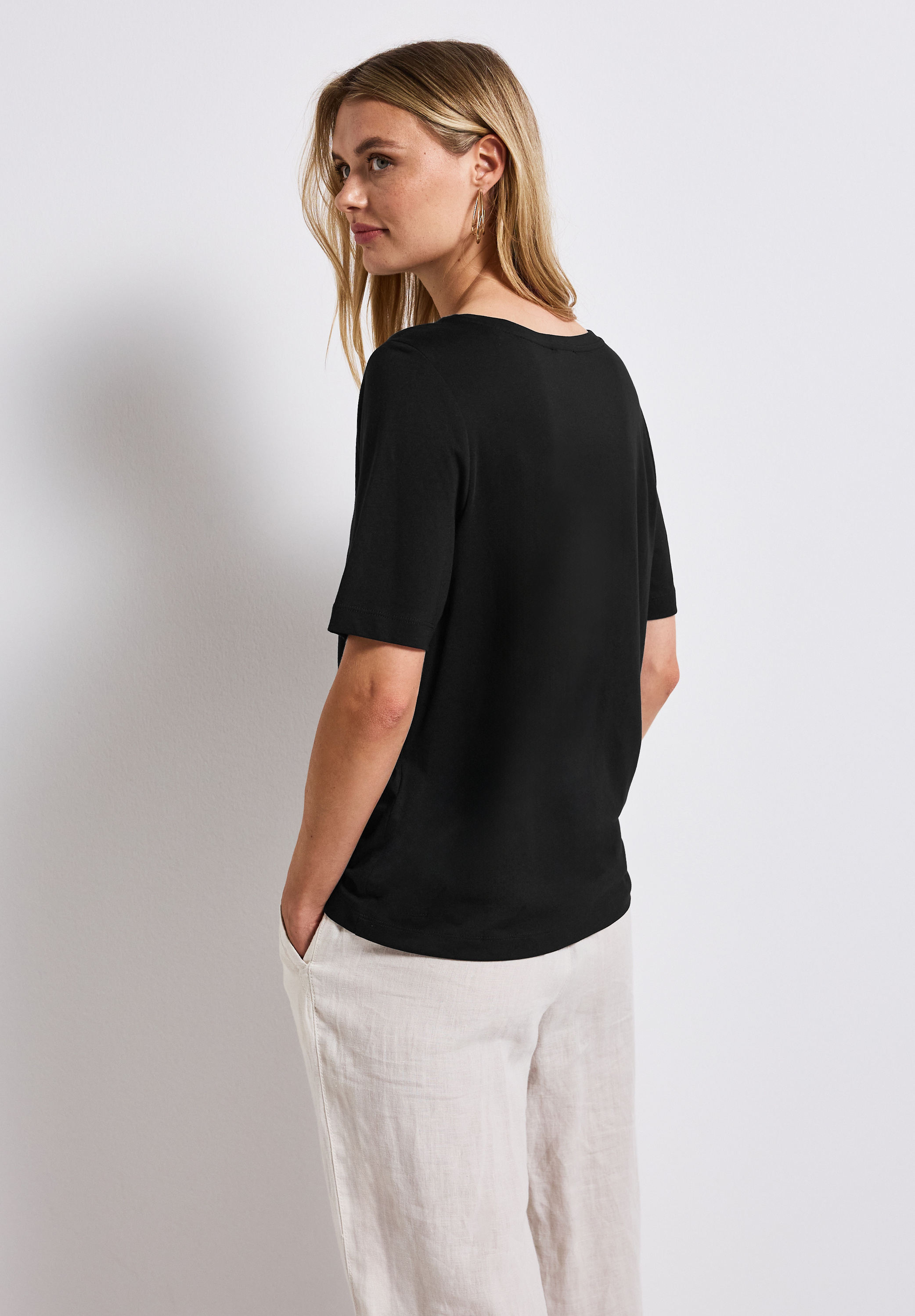 wording print shirt
