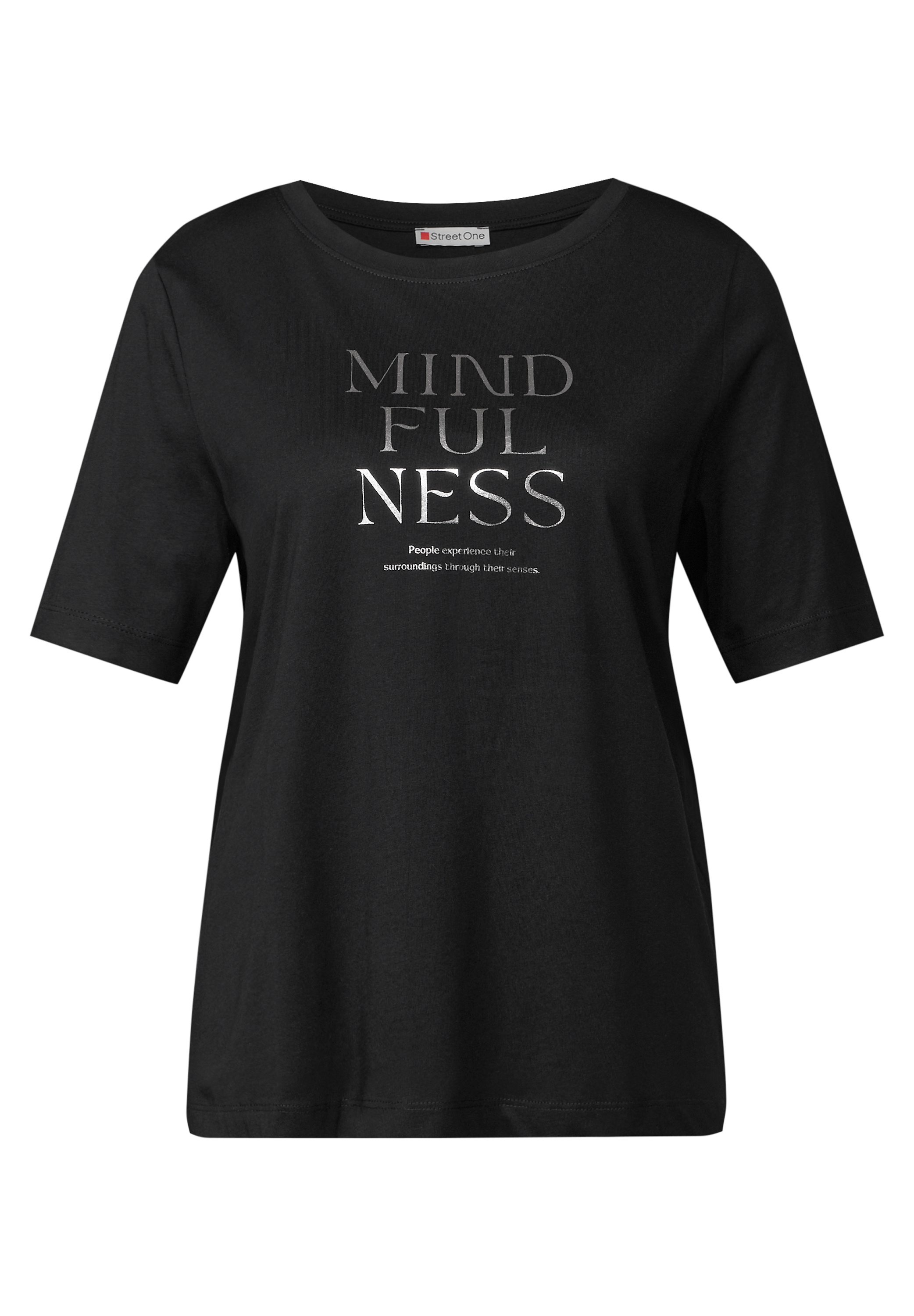 wording print shirt