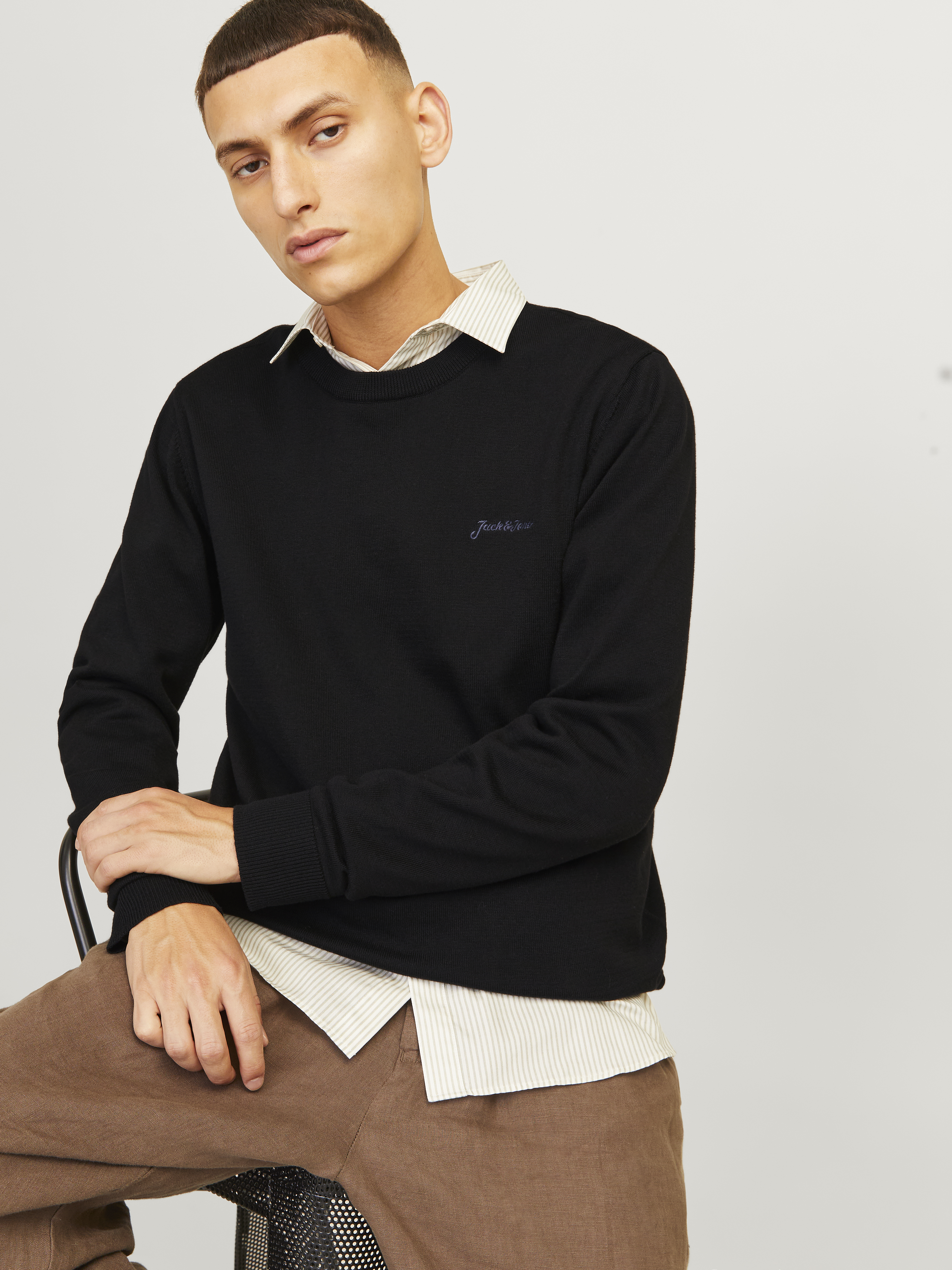 JJBRAD KNIT CREW NECK AW24
