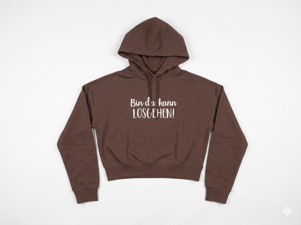 BeFamous Sweat- Shirt "Bin da, kann losgehen"