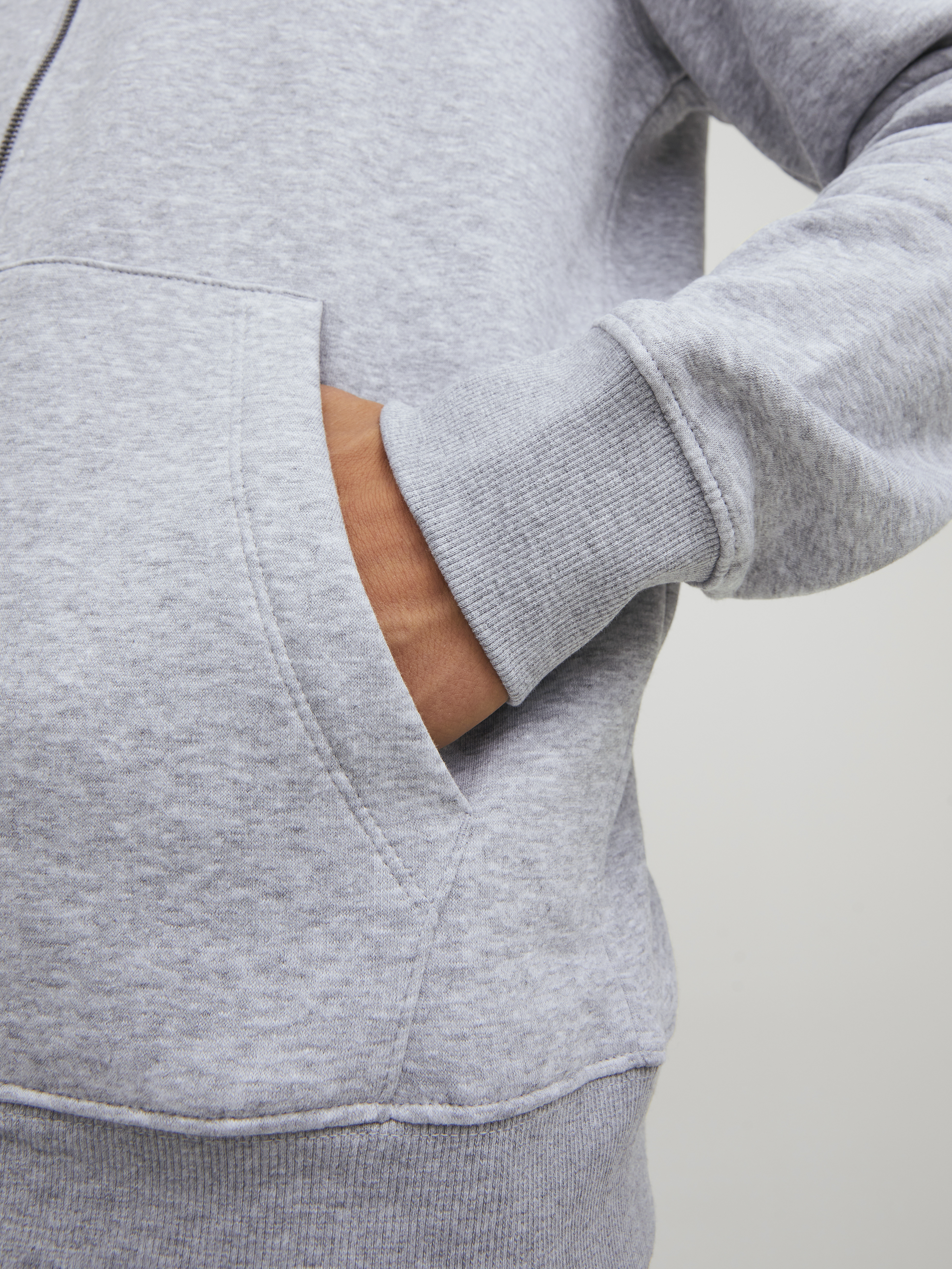 JJEBRADLEY SWEAT ZIP HOOD NOOS