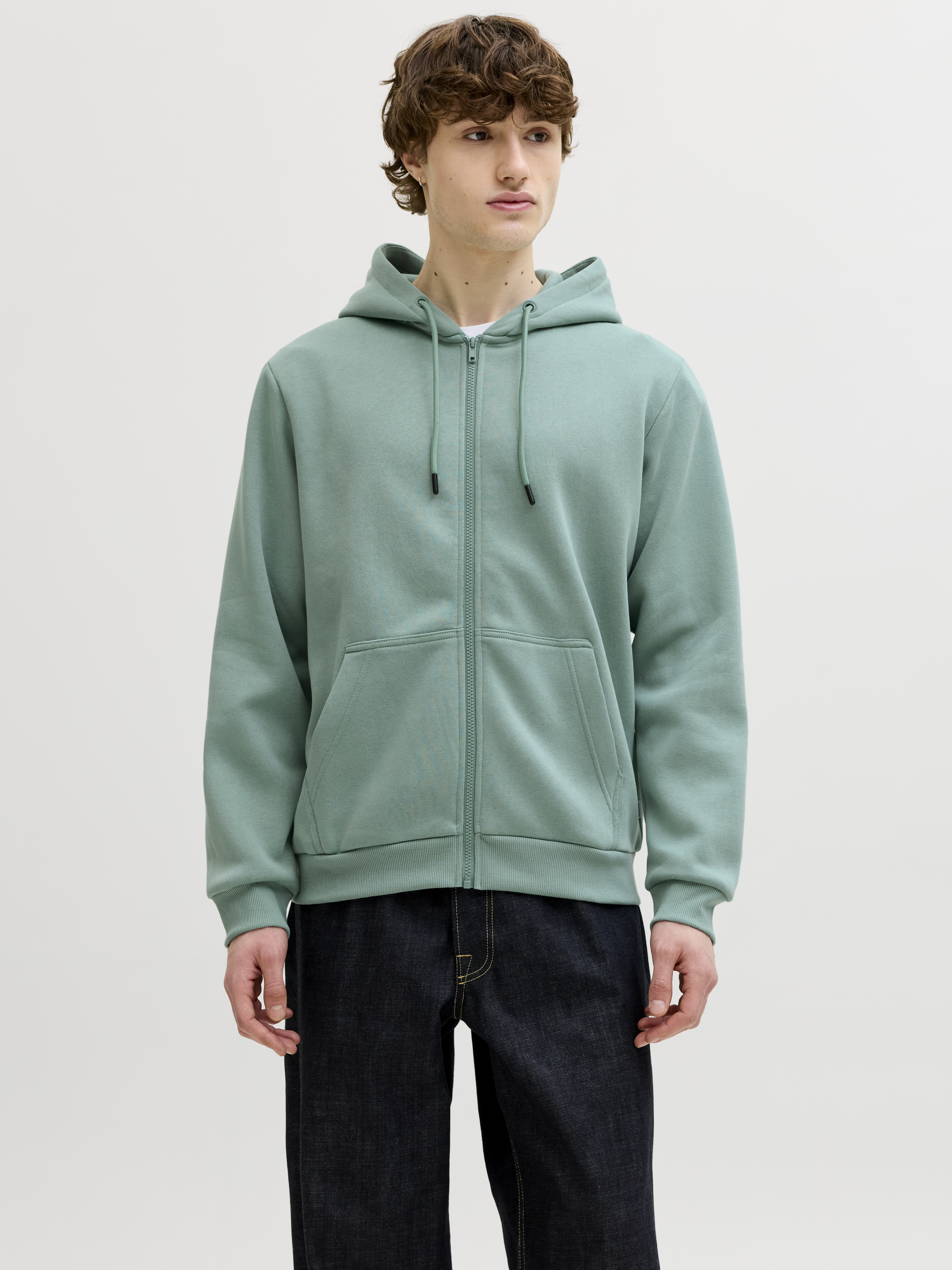 JJEBRADLEY SWEAT ZIP HOOD NOOS