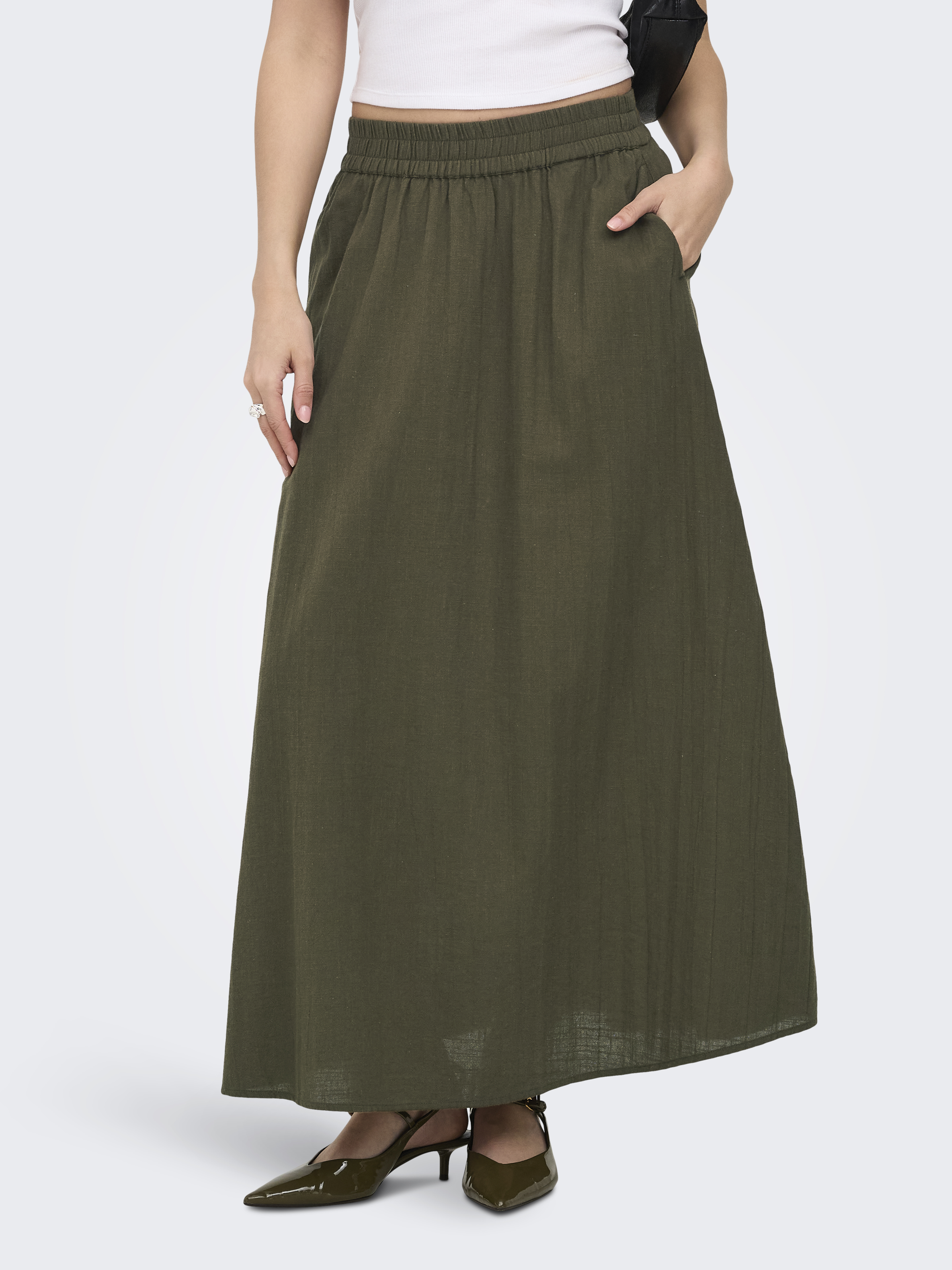 ONLTIZANA LONG SKIRT WVN NOOS