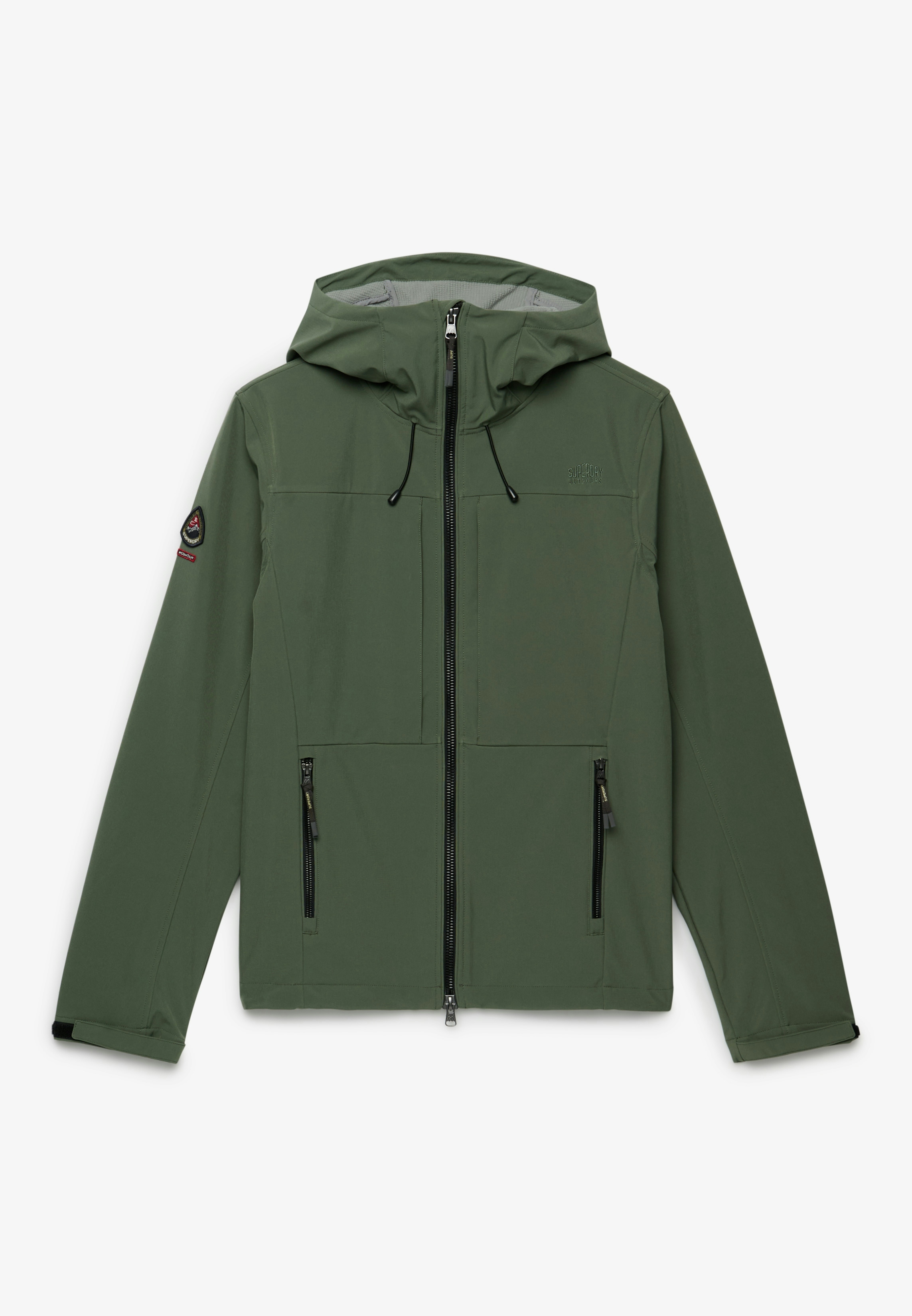 HOODED SOFTSHELL TREKKER JKT
