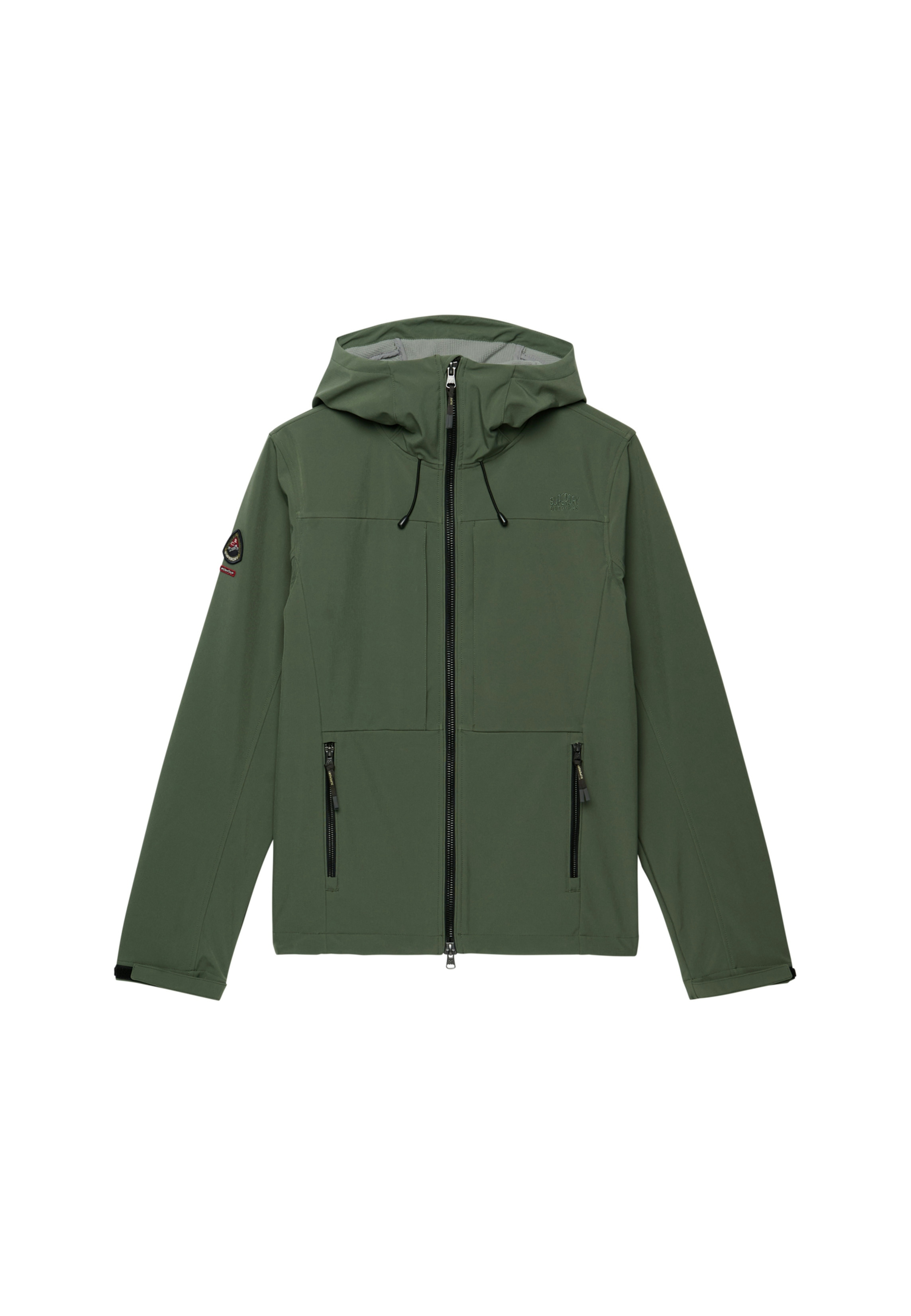 HOODED SOFTSHELL TREKKER JKT