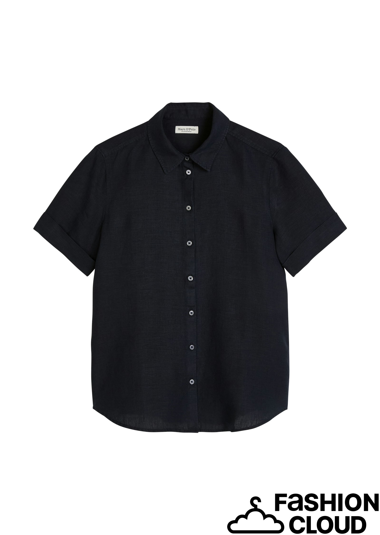 WOVEN BLOUSES SHORTSLEEVE
