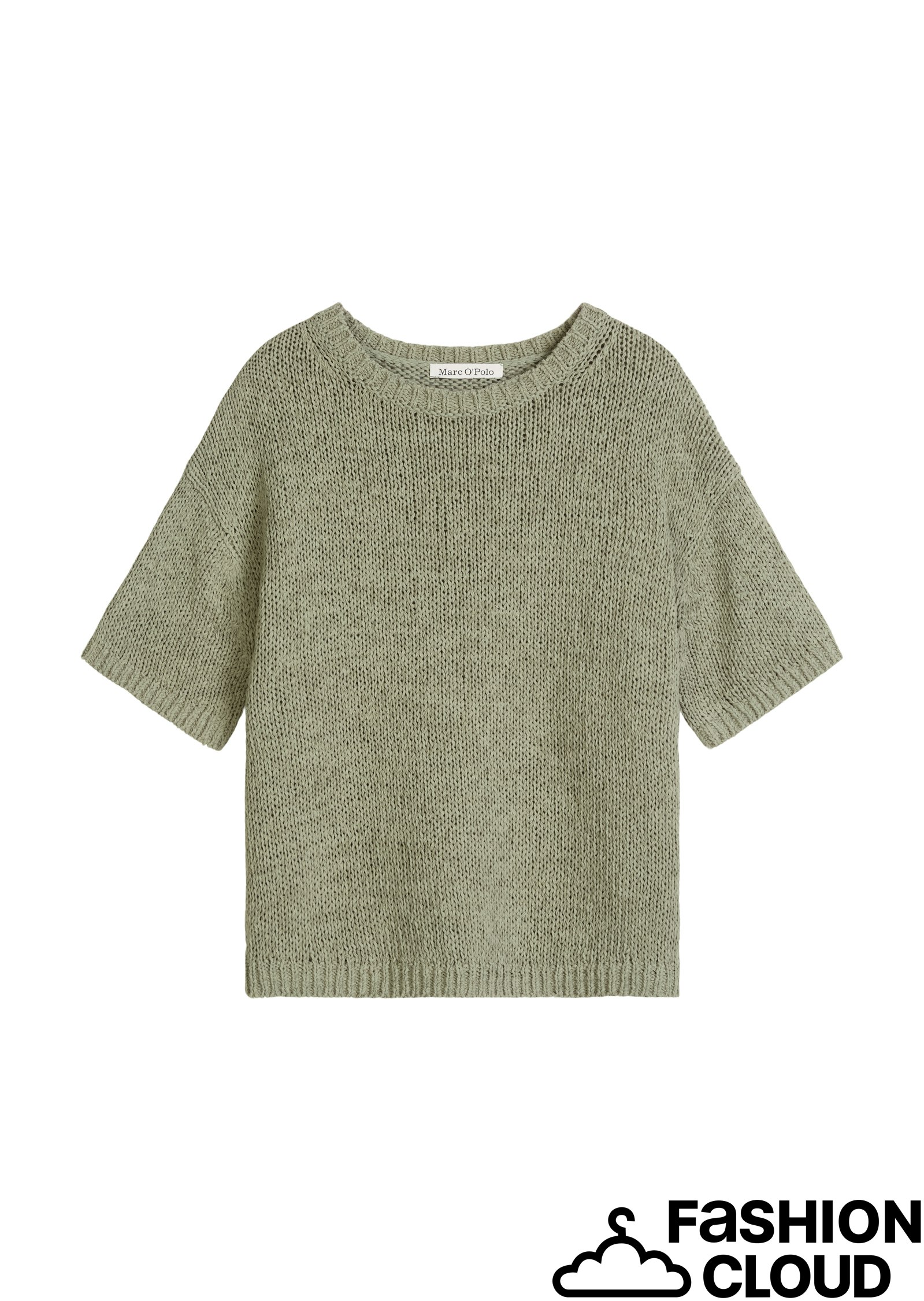 Knit Pullovers Shortsleeve