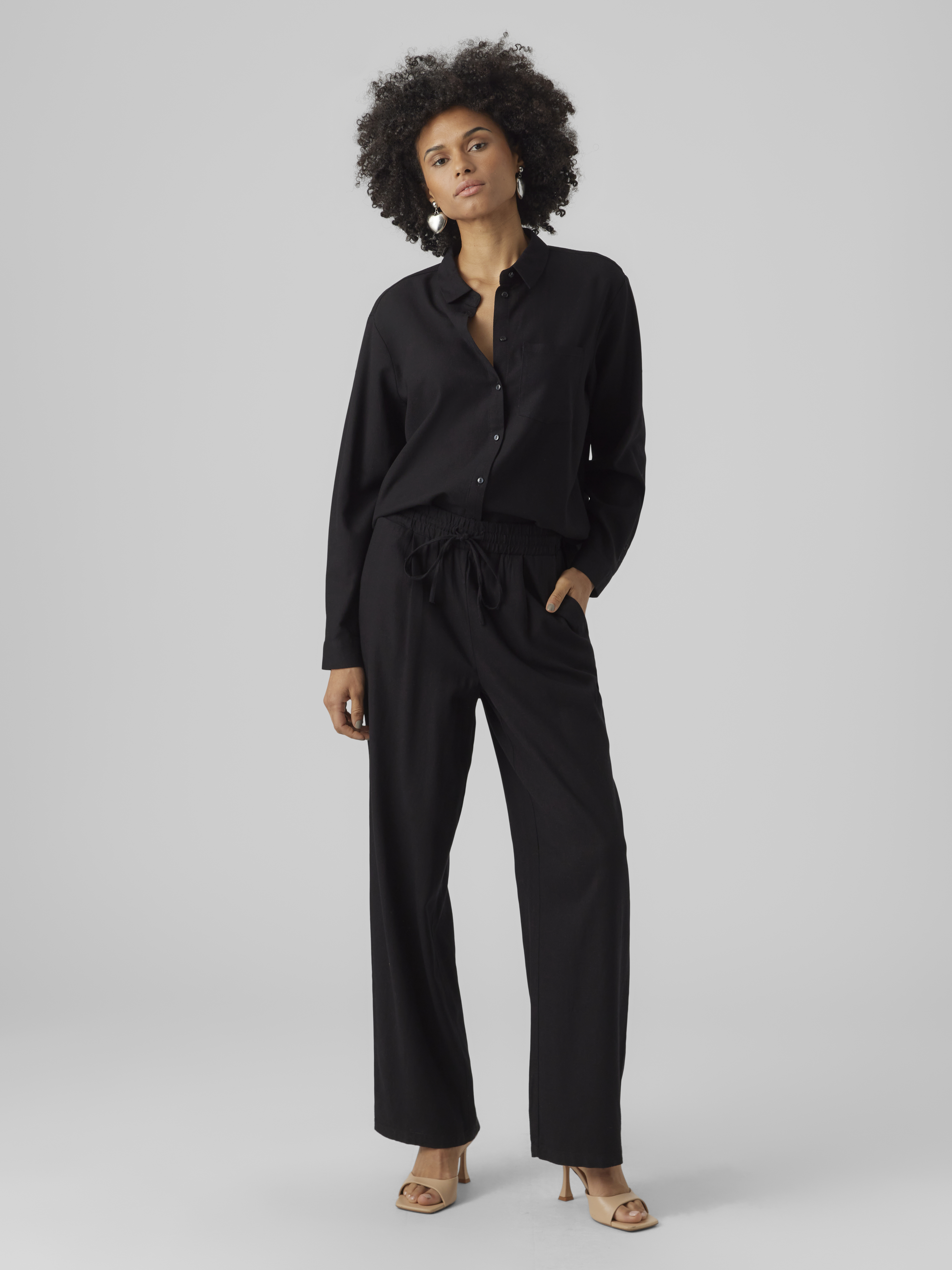 VMJESMILO HW WIDE PANTS WVN NOOS