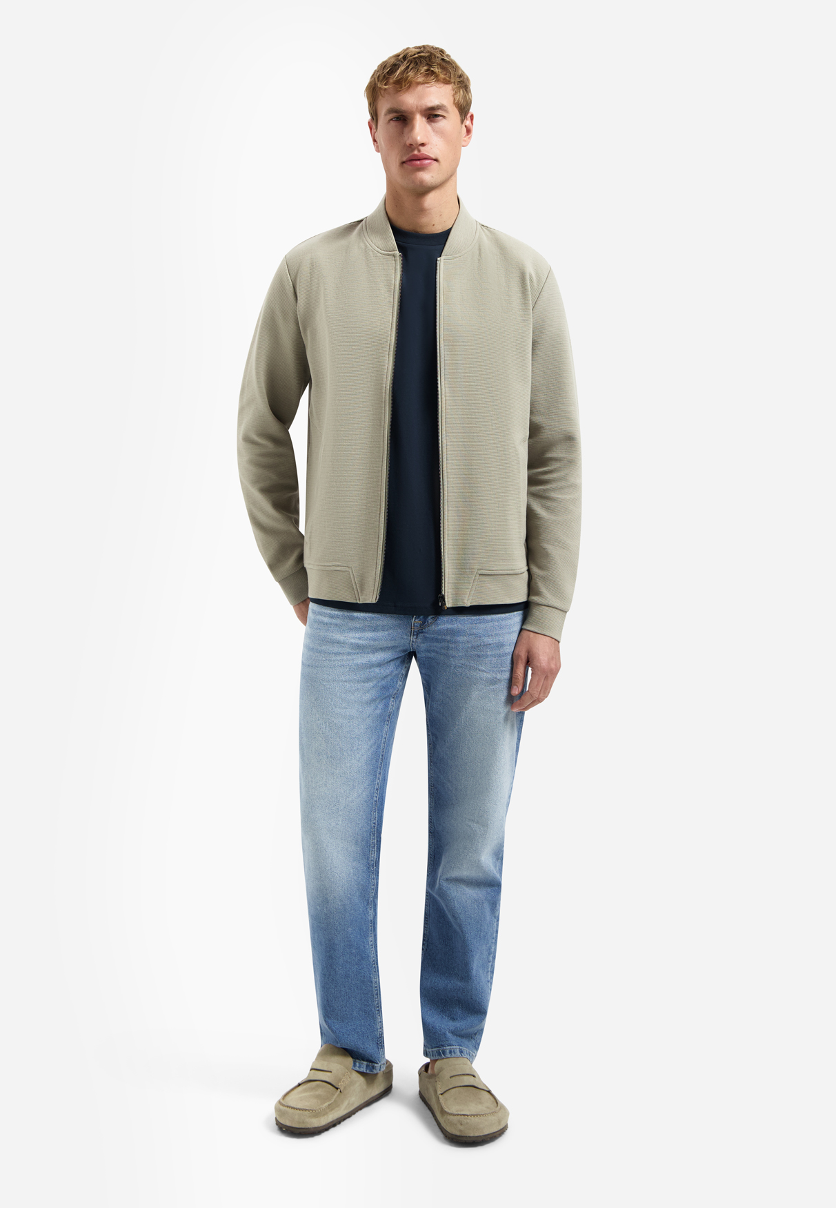 Sweater Full Zipper Relief