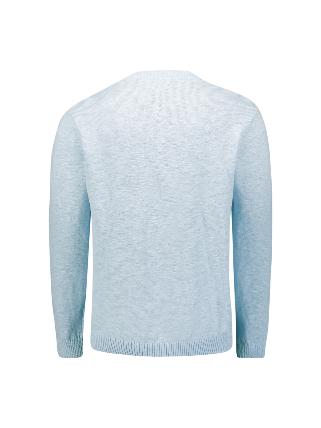 Pullover Crewneck Slub With Linen