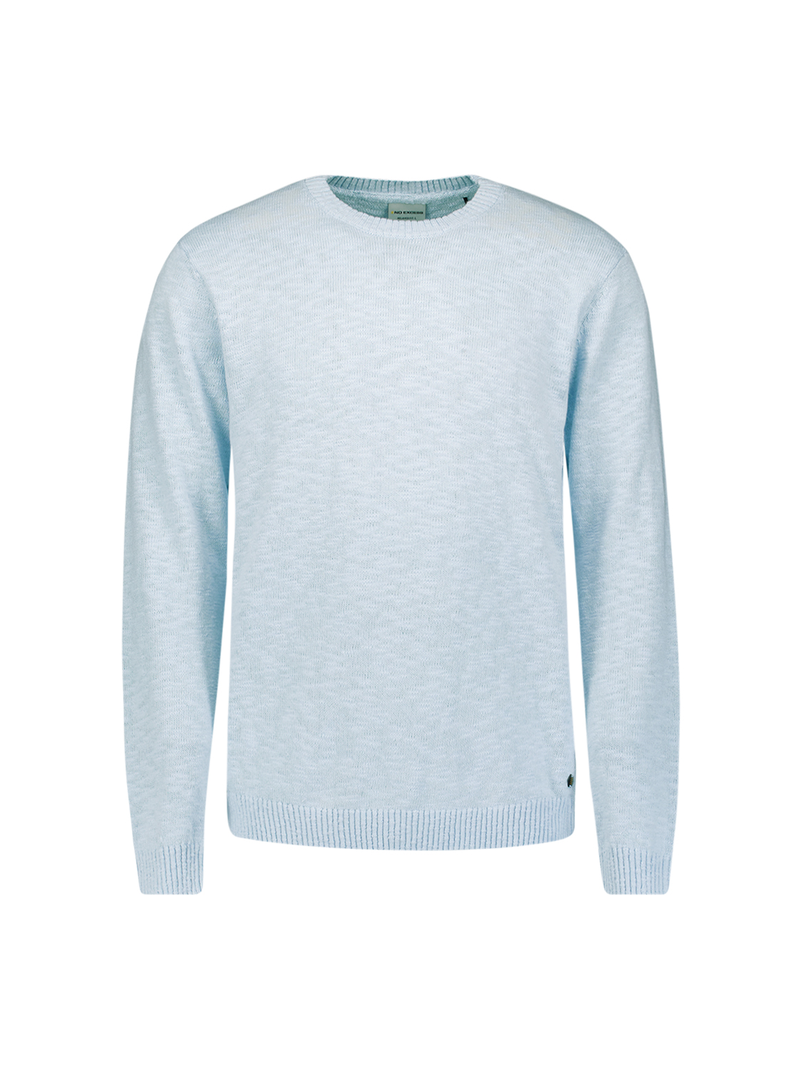 Pullover Crewneck Slub With Linen