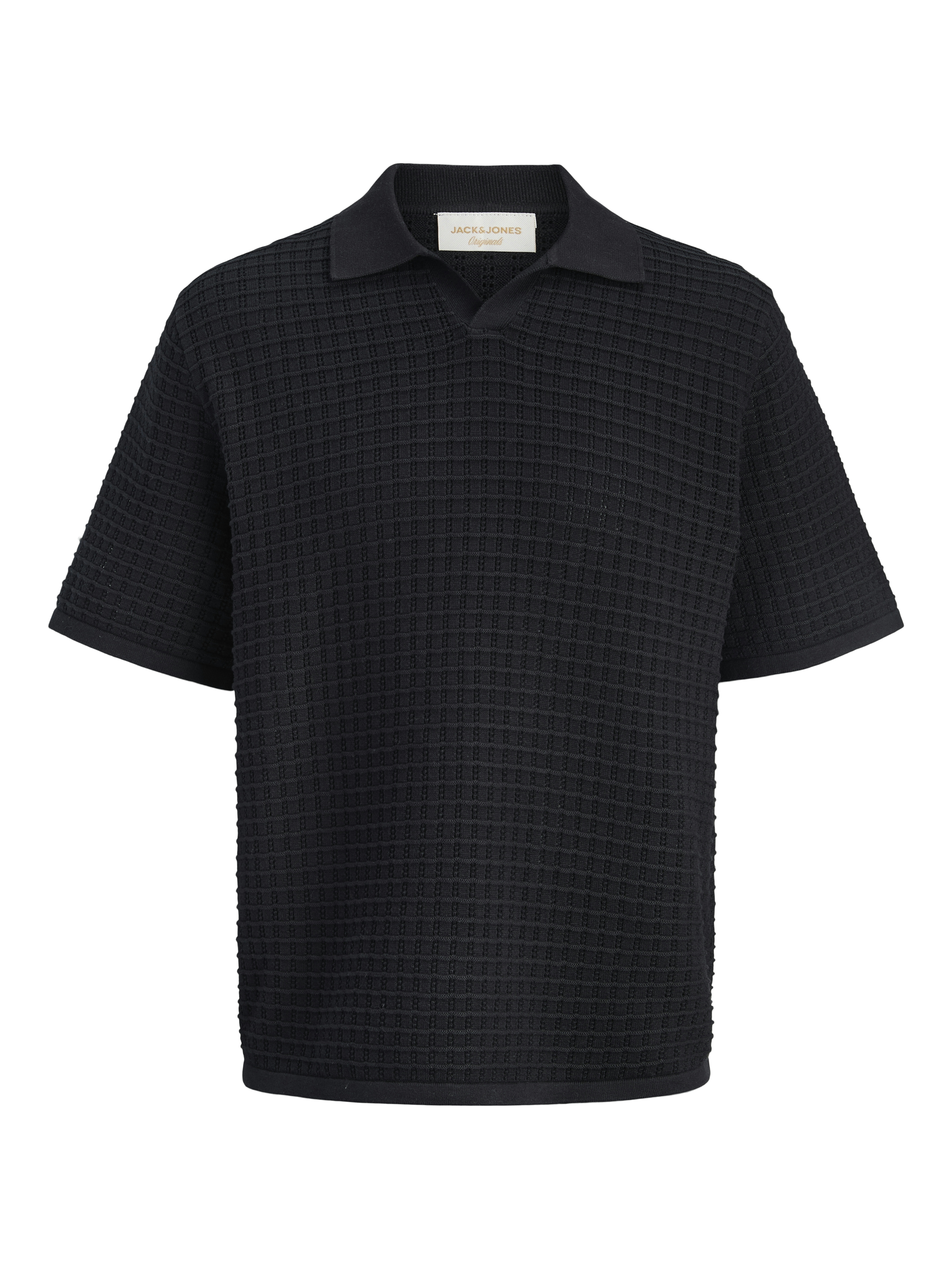 JORNANTUCKET KNIT SPLIT NECK POLO S