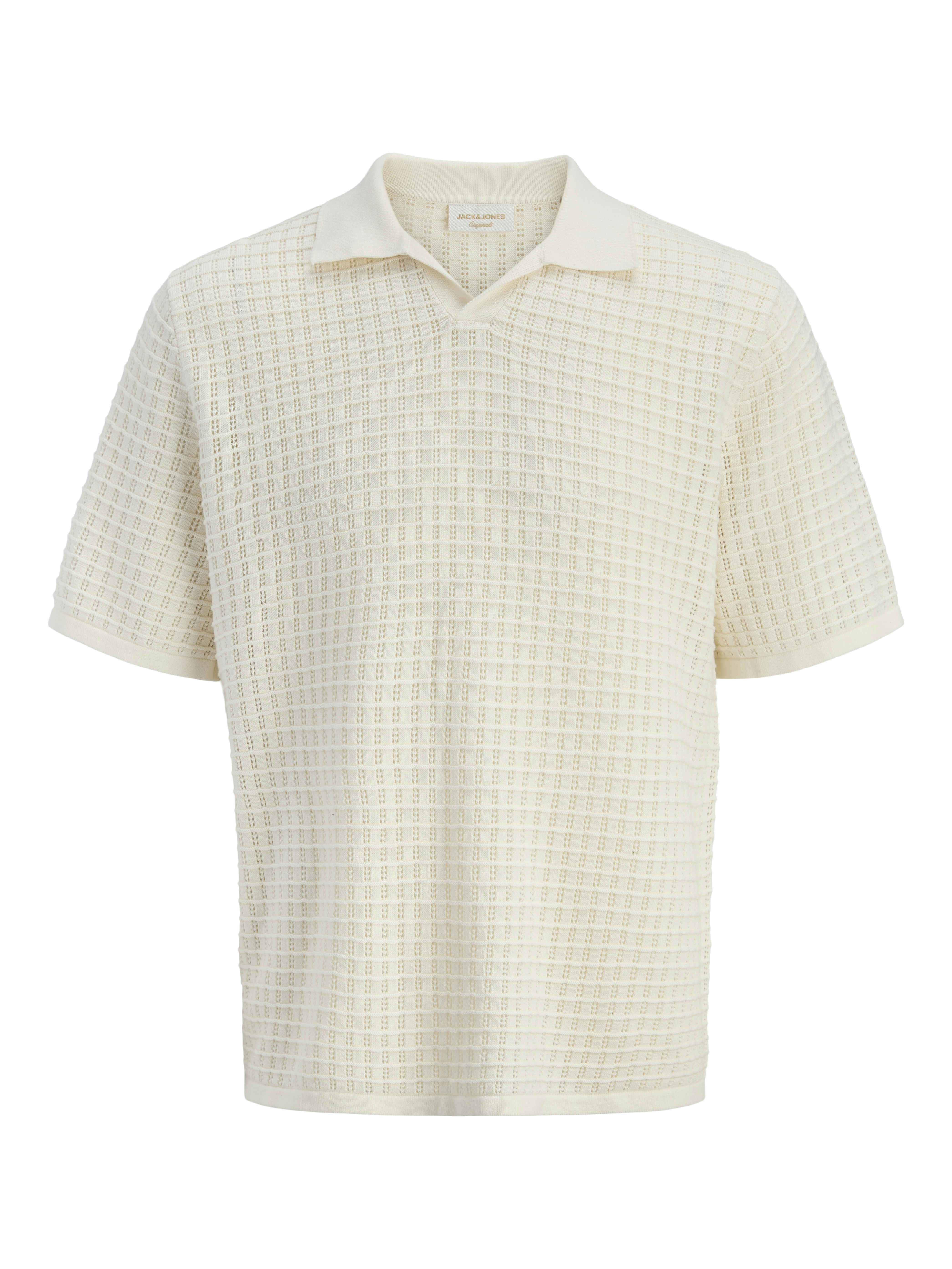 JORNANTUCKET KNIT SPLIT NECK POLO S