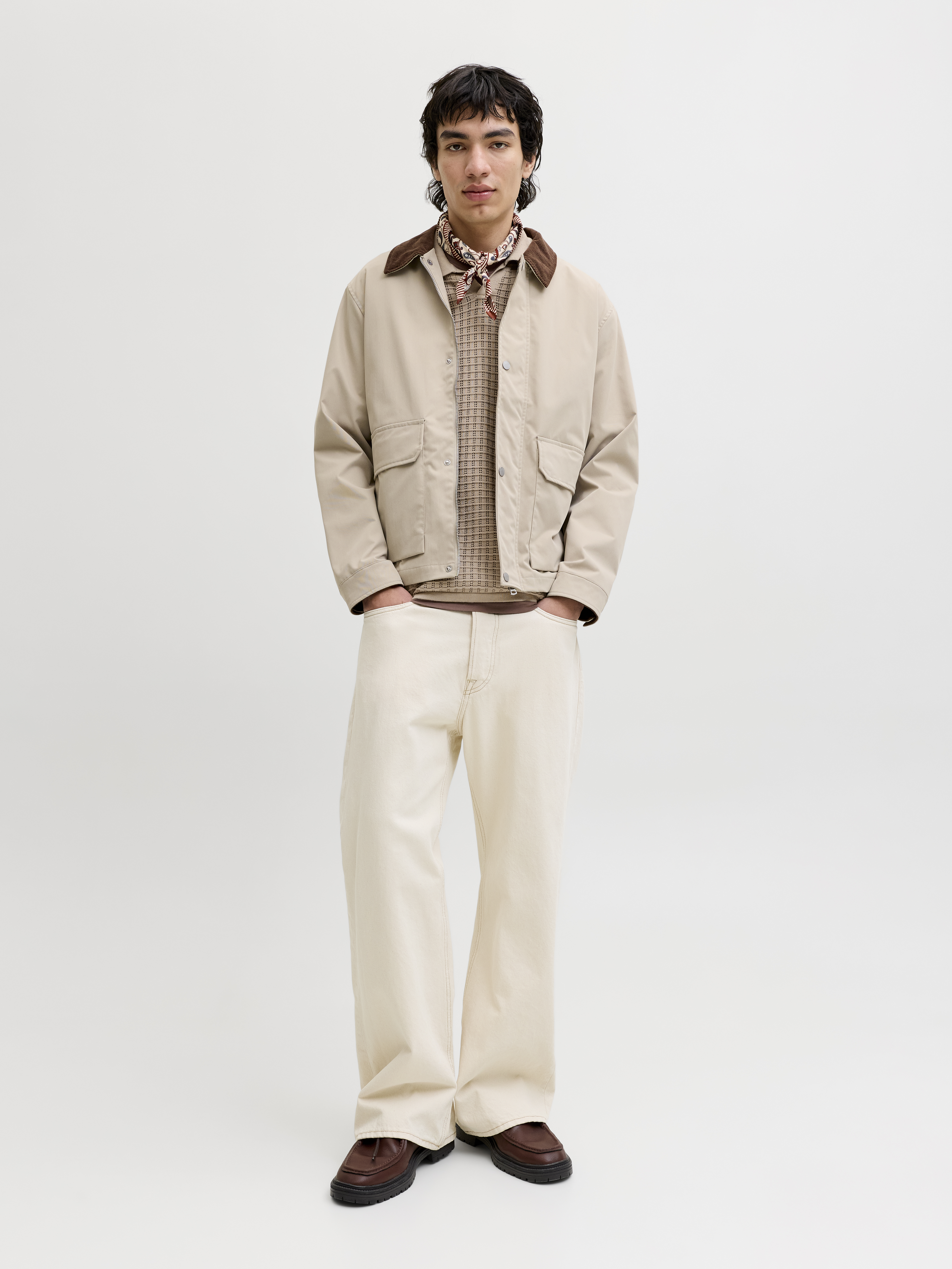 JORNANTUCKET KNIT SPLIT NECK POLO S