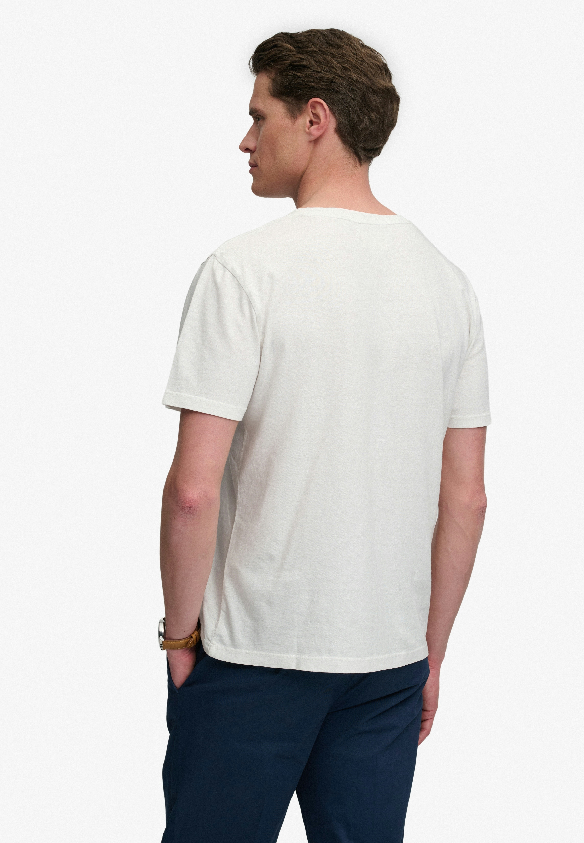 CLASSIC COTTON LINEN VEE