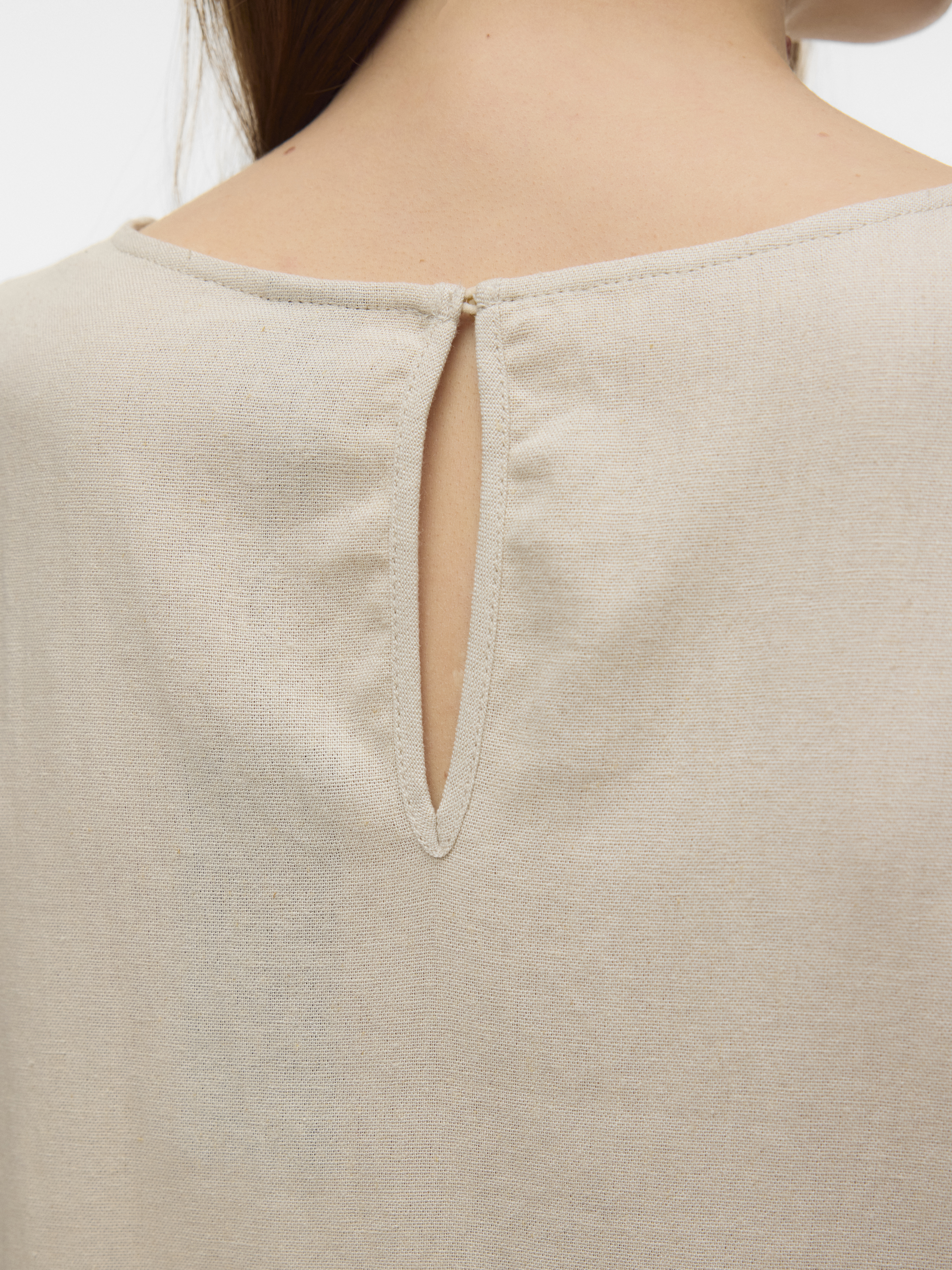VMMYMILO SS O-NECK TOP WVN GA BOO