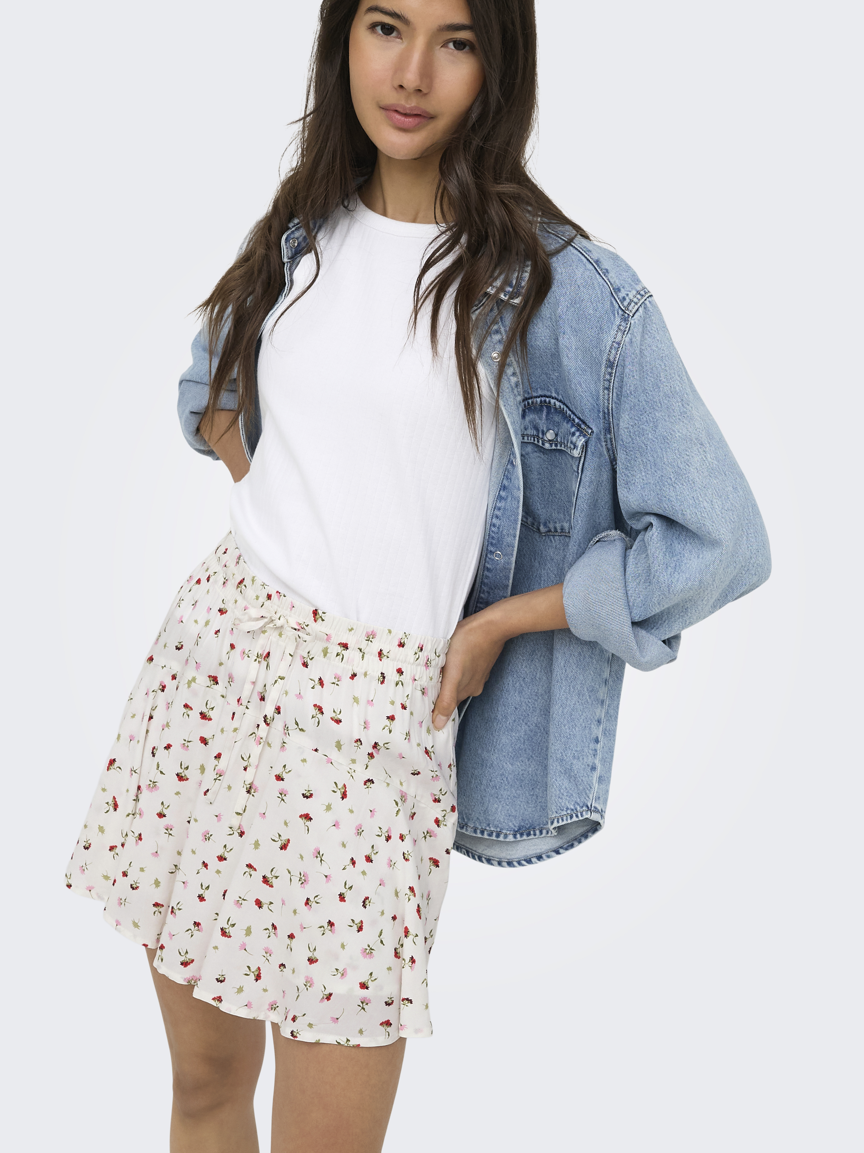 ONLNALA SKORT WVN NOOS