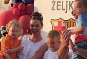 КАКВ РОДЕНДЕН ЗА НАСЛЕДНИКОТ НА РАЖНАТОВИЌ! Магионичар, слајдови и торта за кои сите зборуваат, сега сите знаат за кого навива малиот Жељко