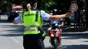 Македонија дел од акцијата ROADPOL, зголемени контроли на возачи на мотоцикли, мопеди и електрични тротинети