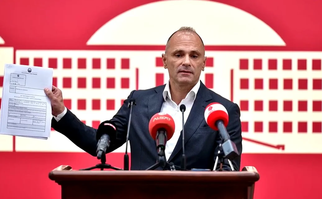 (Видео) Филипче: Мицкоски ја носи Македонија до рекордни 12 милијарди евра долг