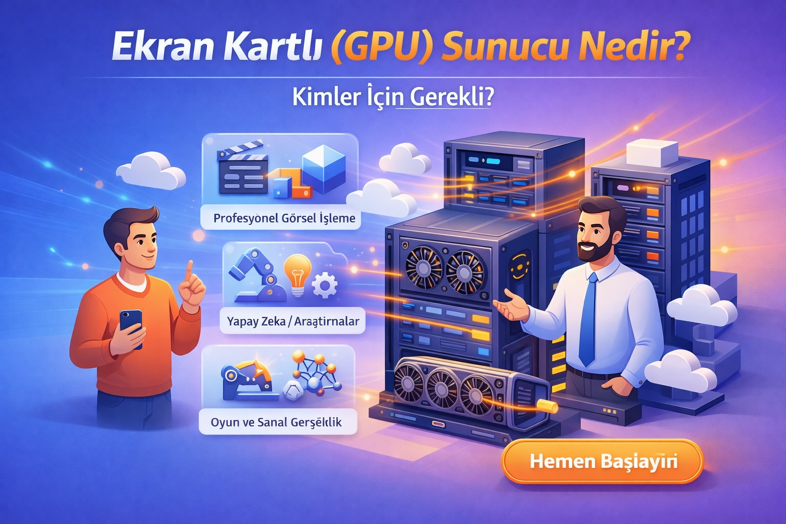 Ekran Kartlı (GPU) Sunucu Nedir? Kimler İçin Gerekli?