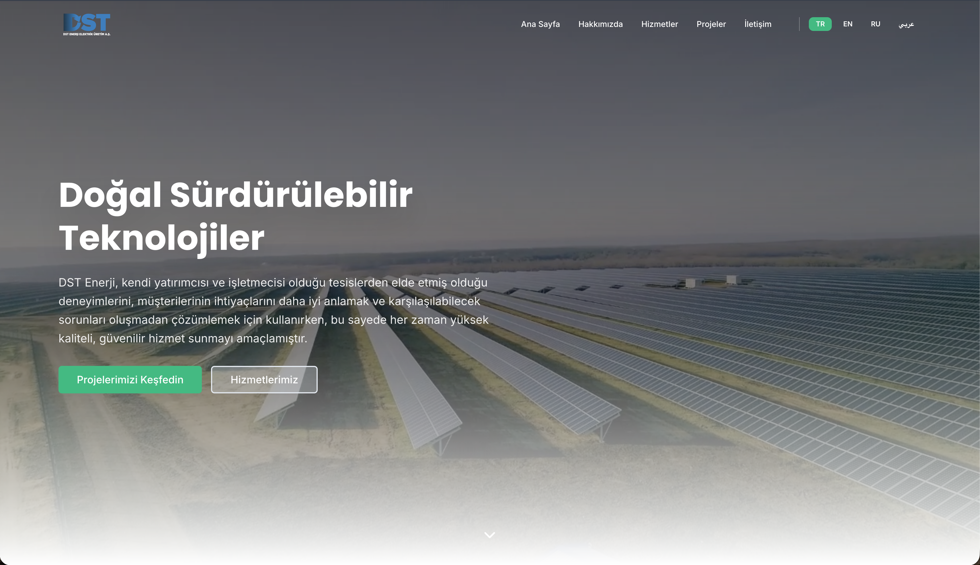 Dst Energy - Vodesoft Proje Referansı